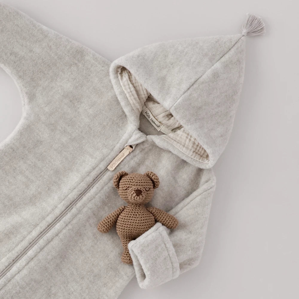 Wollfleece Overall - Nude/Nude