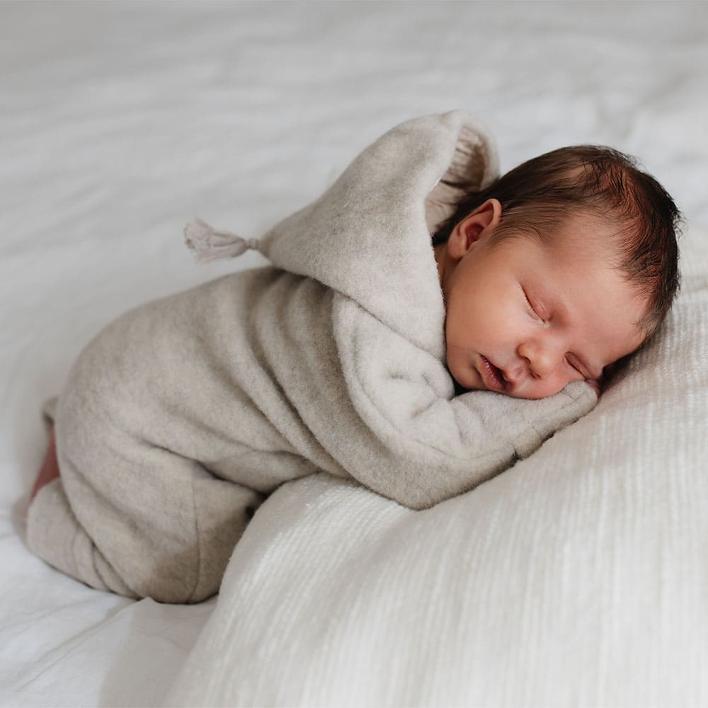 Wollfleece Overall - Nude/Nude