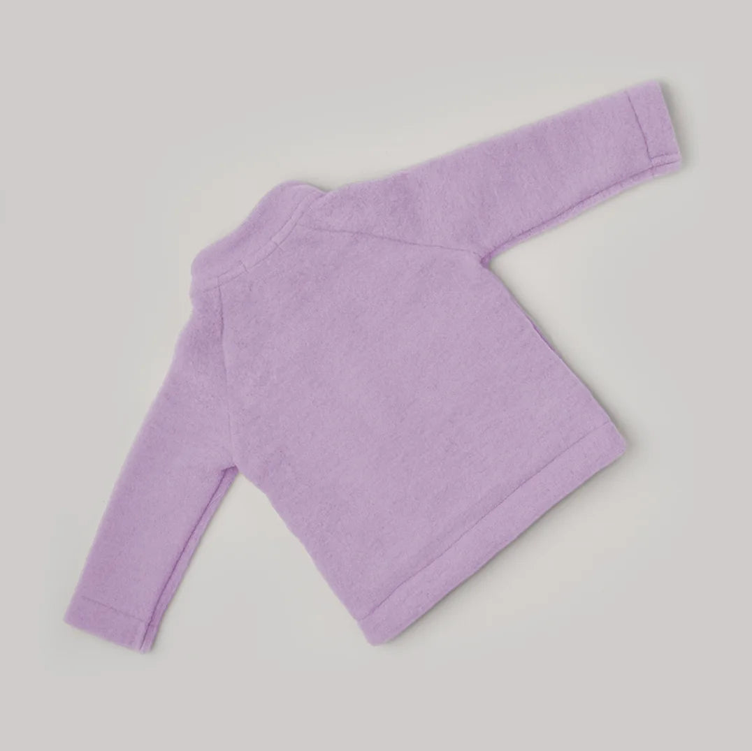 Jacke - Lavender - Bio-Merinofleece