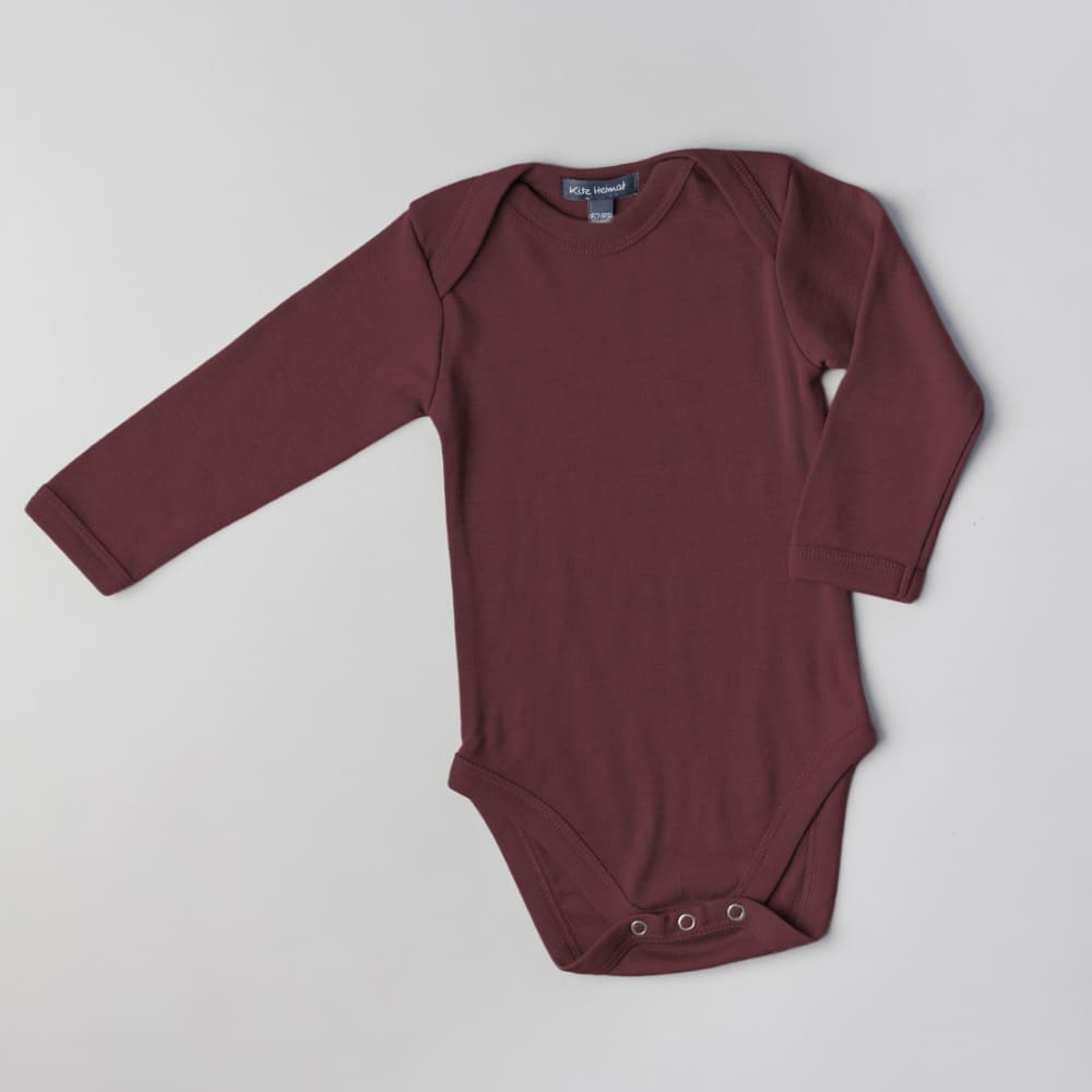 Body Merino - Burgundy
