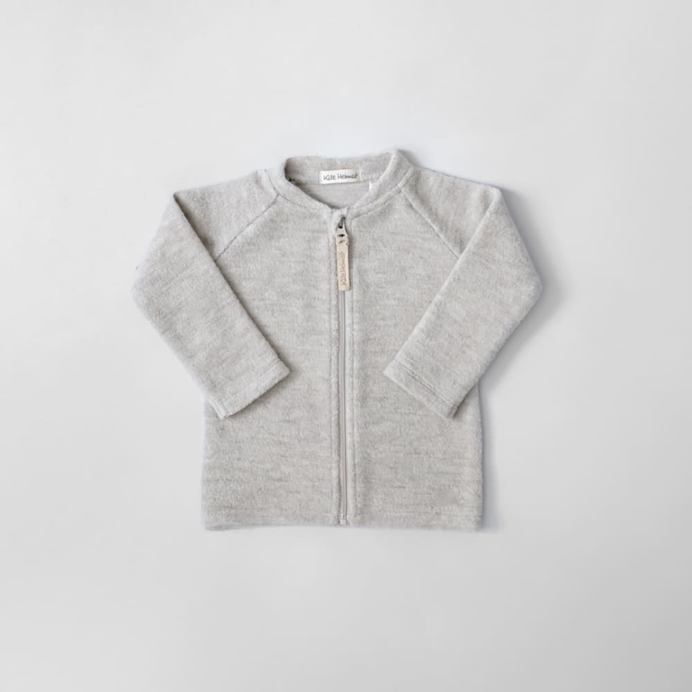 Wollfrottee Jacke - Nude