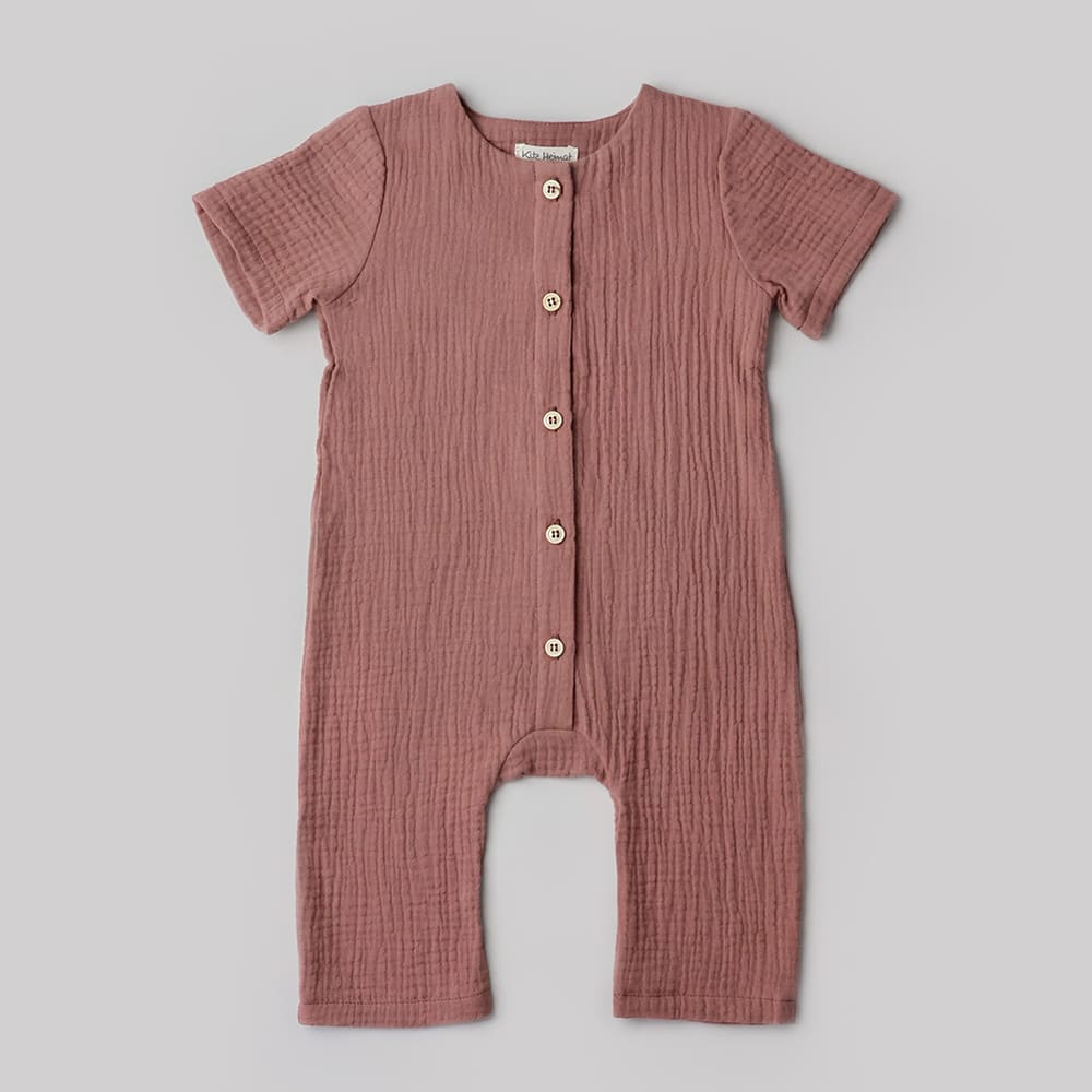 Overall Musselin Dusty Rose