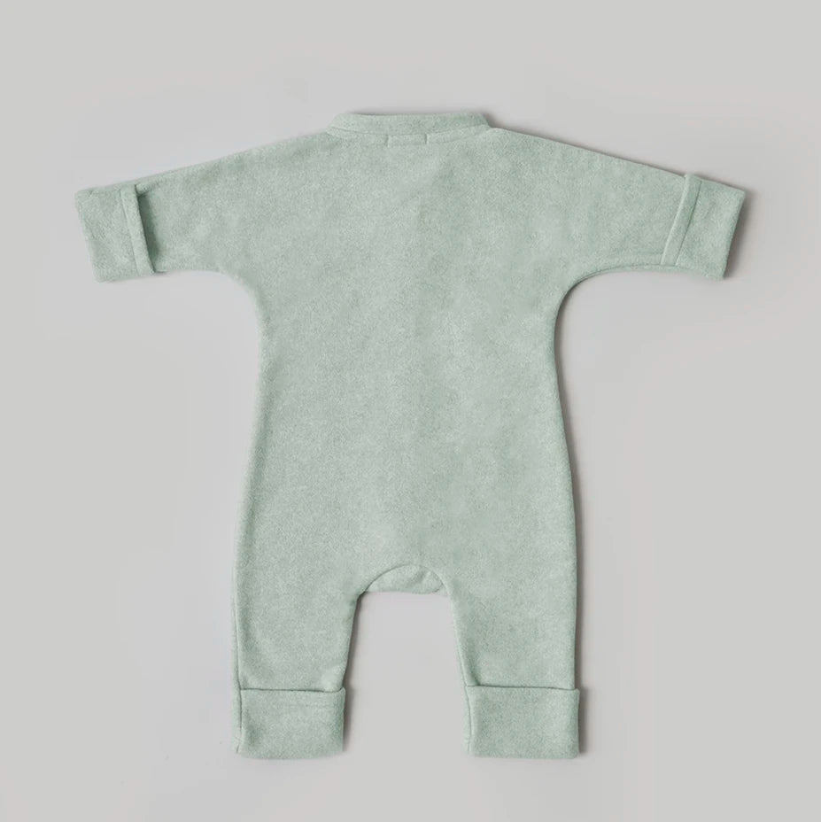 Overall - Soft Mint - Bio-Baumwollfleece