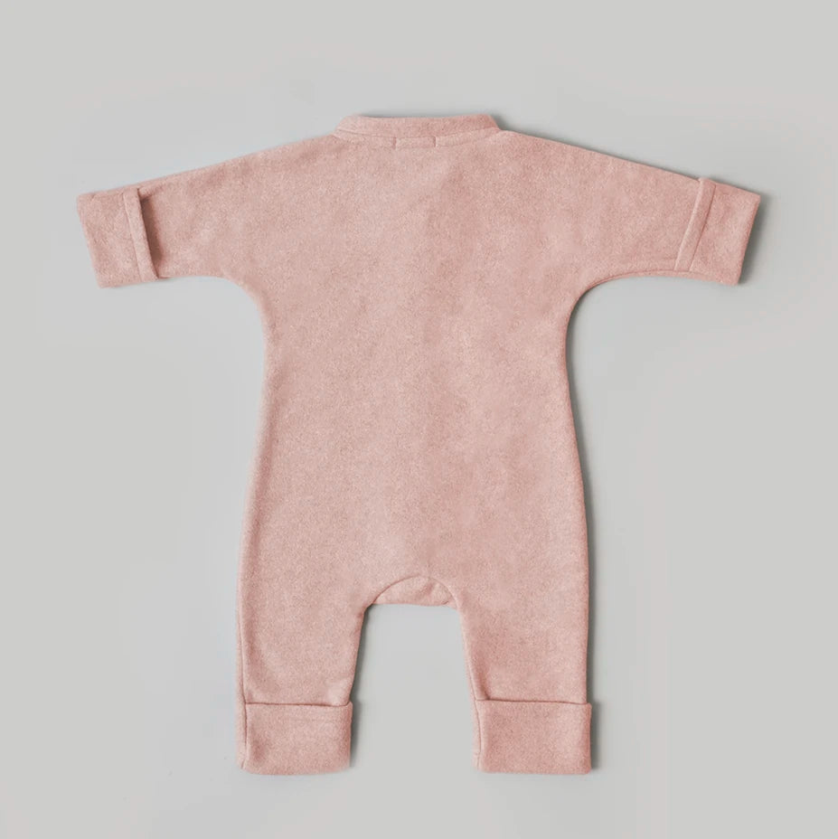 Overall - Soft Rose - Bio-Baumwollfleece