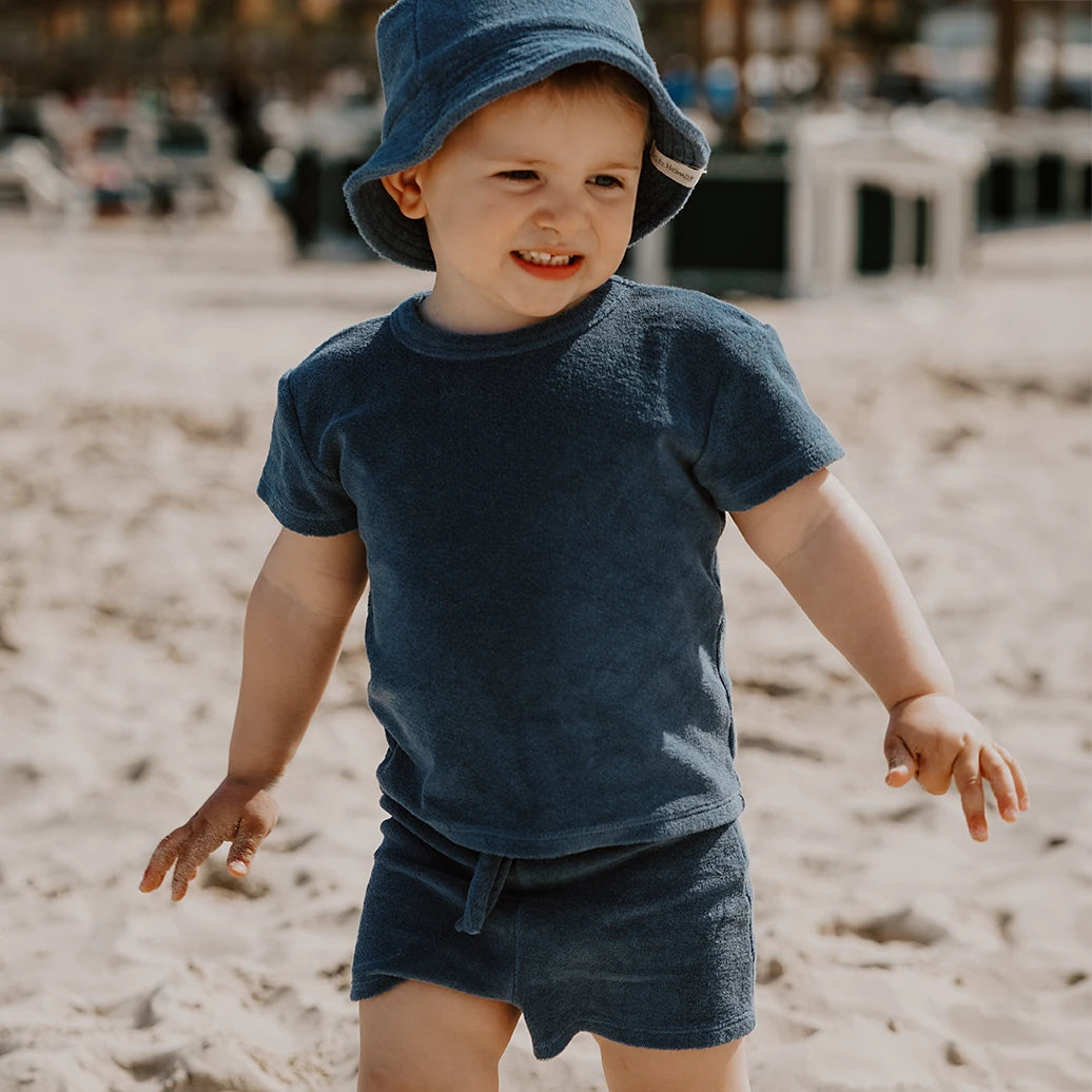 Shirt Frottee - Blue Sea