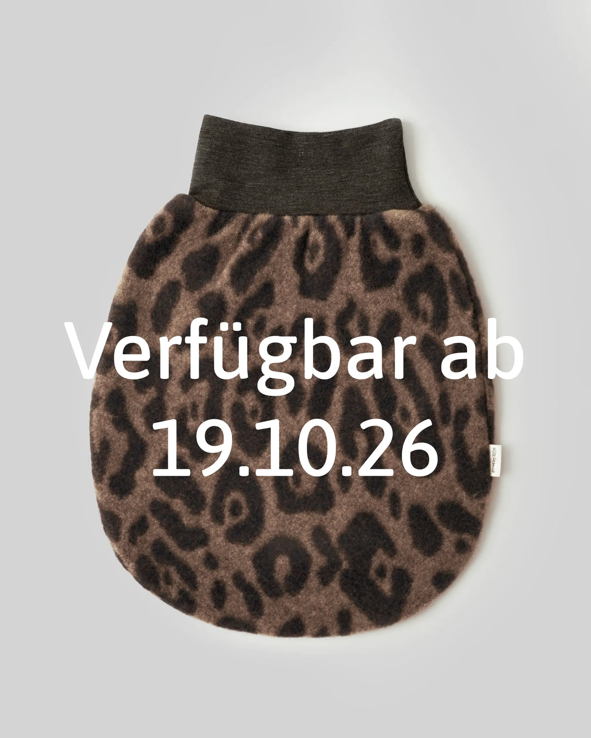 Wollfleece Schlaf- und Strampelsack - Leo Coffee