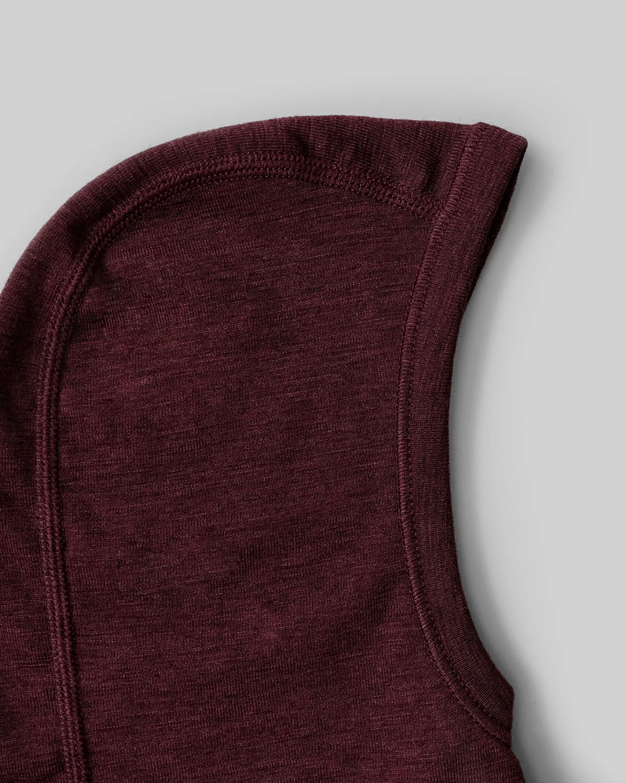 Bio-Merino Balaclava - Burgundy