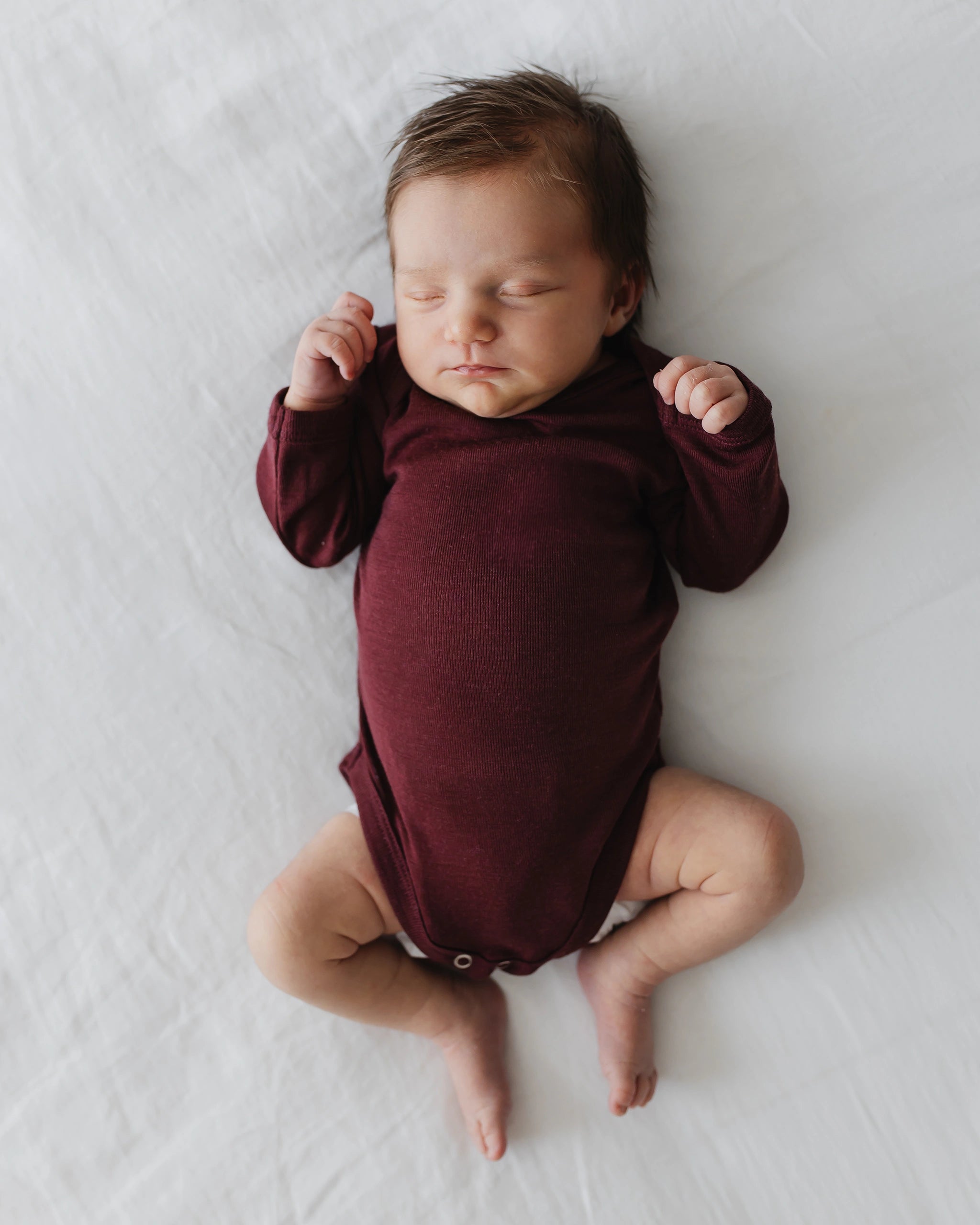 Bio-Merino Body - Burgundy