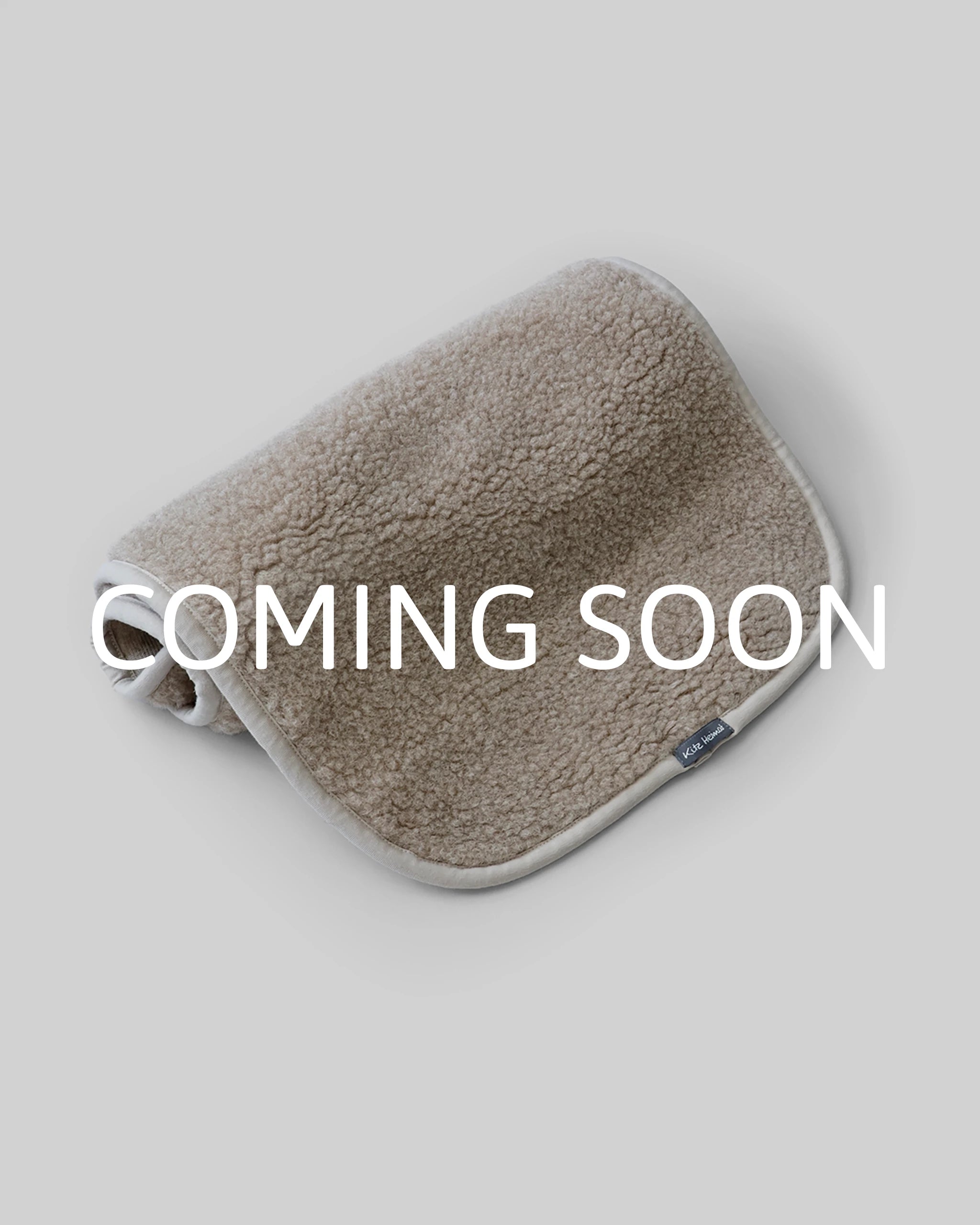Wollplüsch Einlage - Beige/Beige