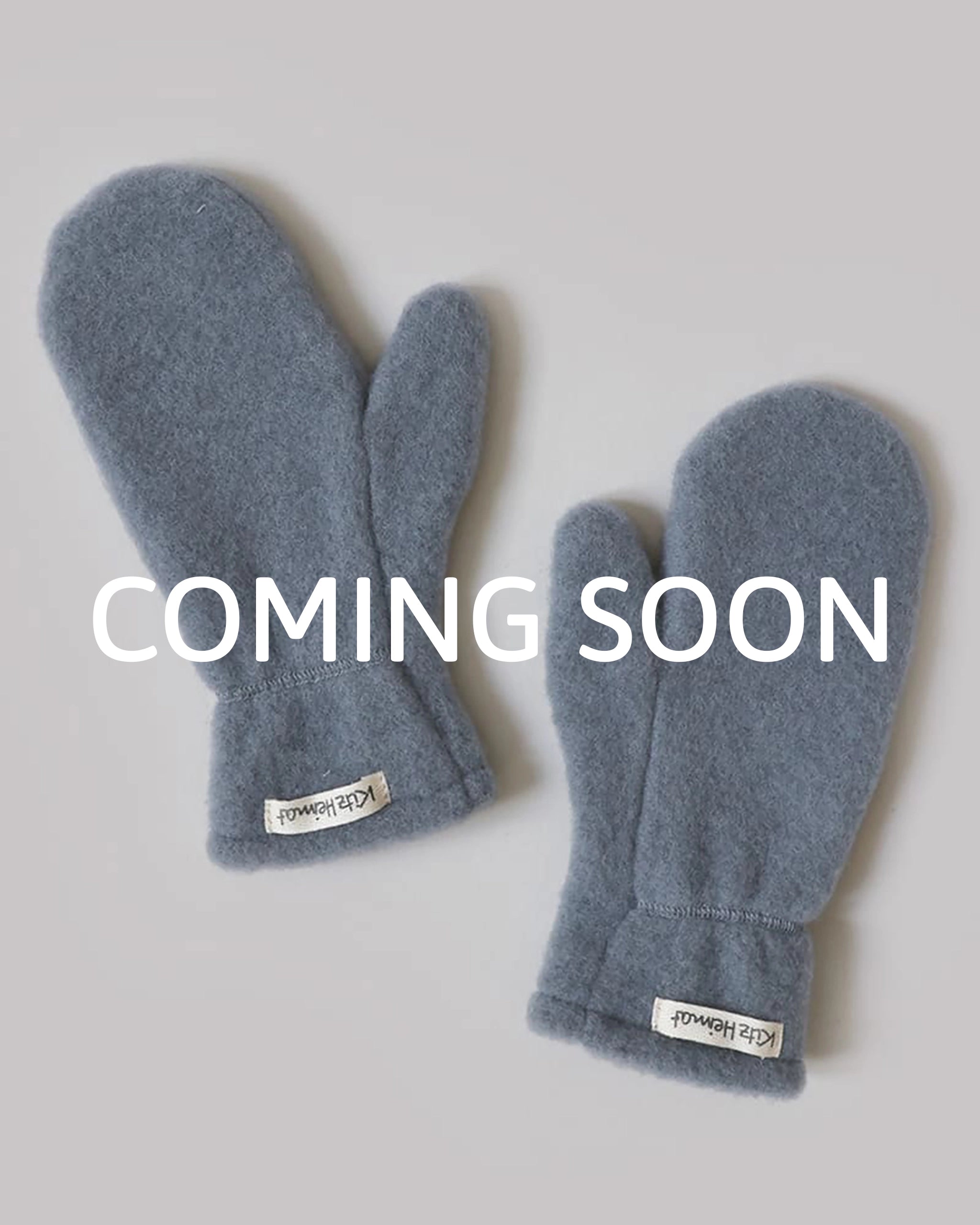 Wollfleece Fäustlinge - Cloudy Blue