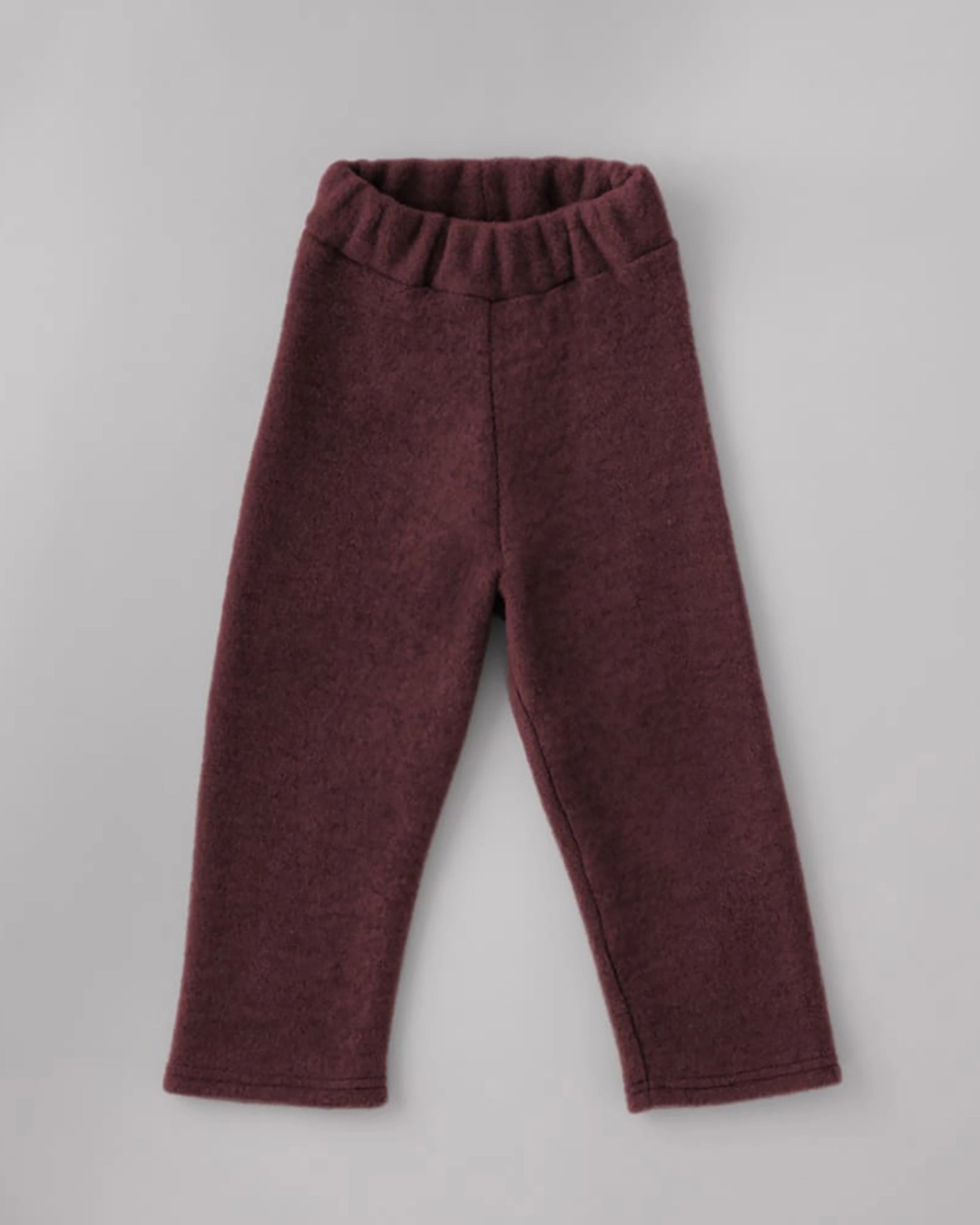 Wollfleece Hose - Burgundy