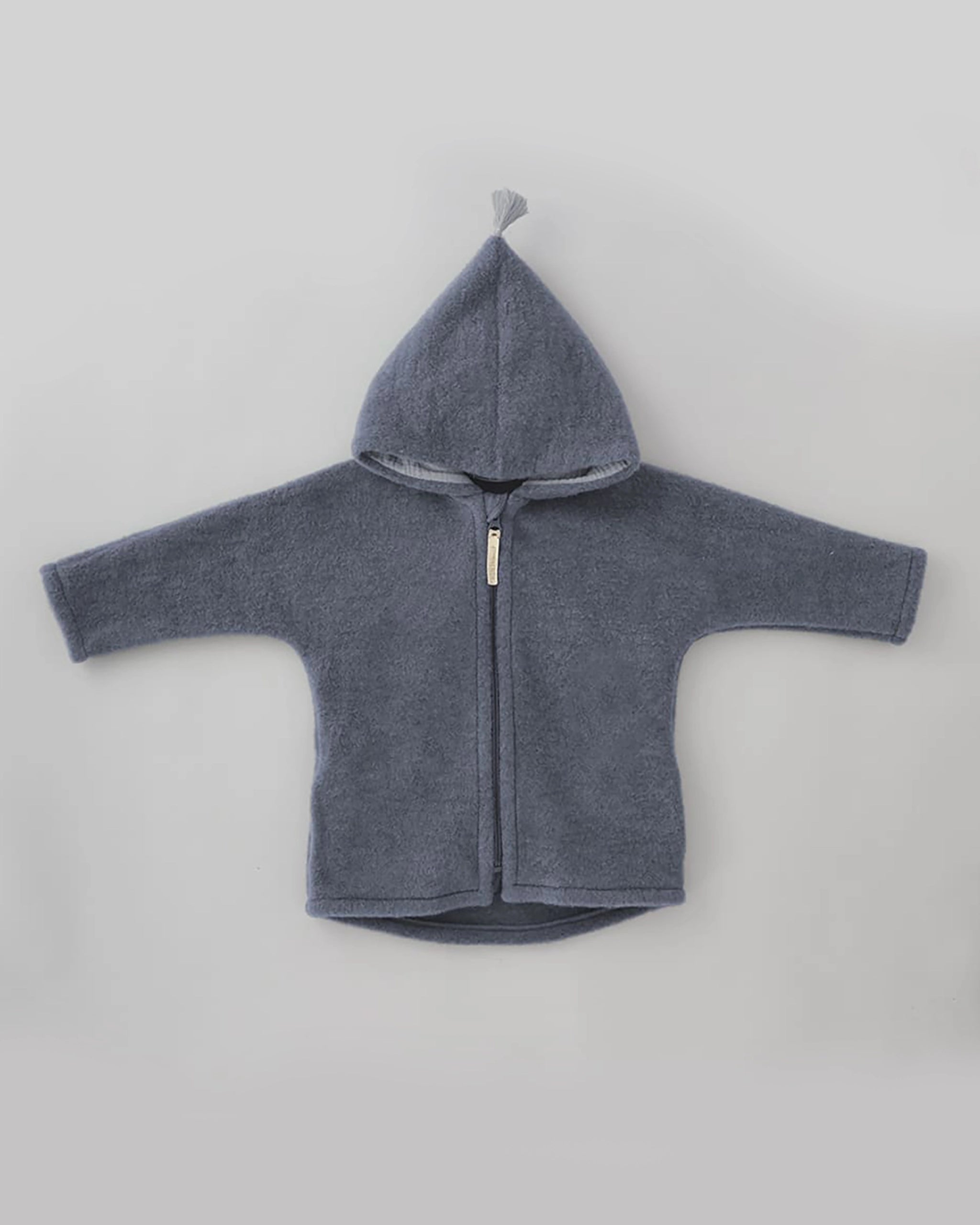Wollfleece Jacke - Cloudy Blue/Blue