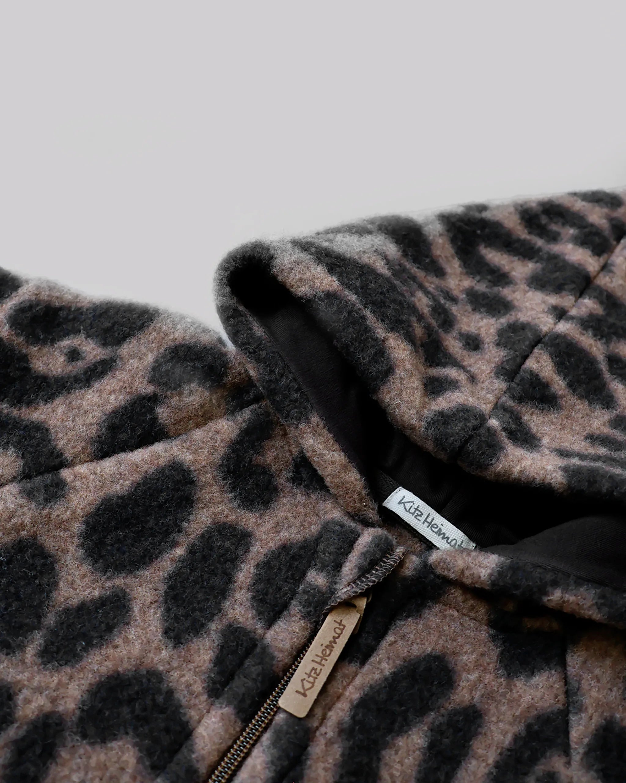 Wollfleece Jacke - Leo Coffee