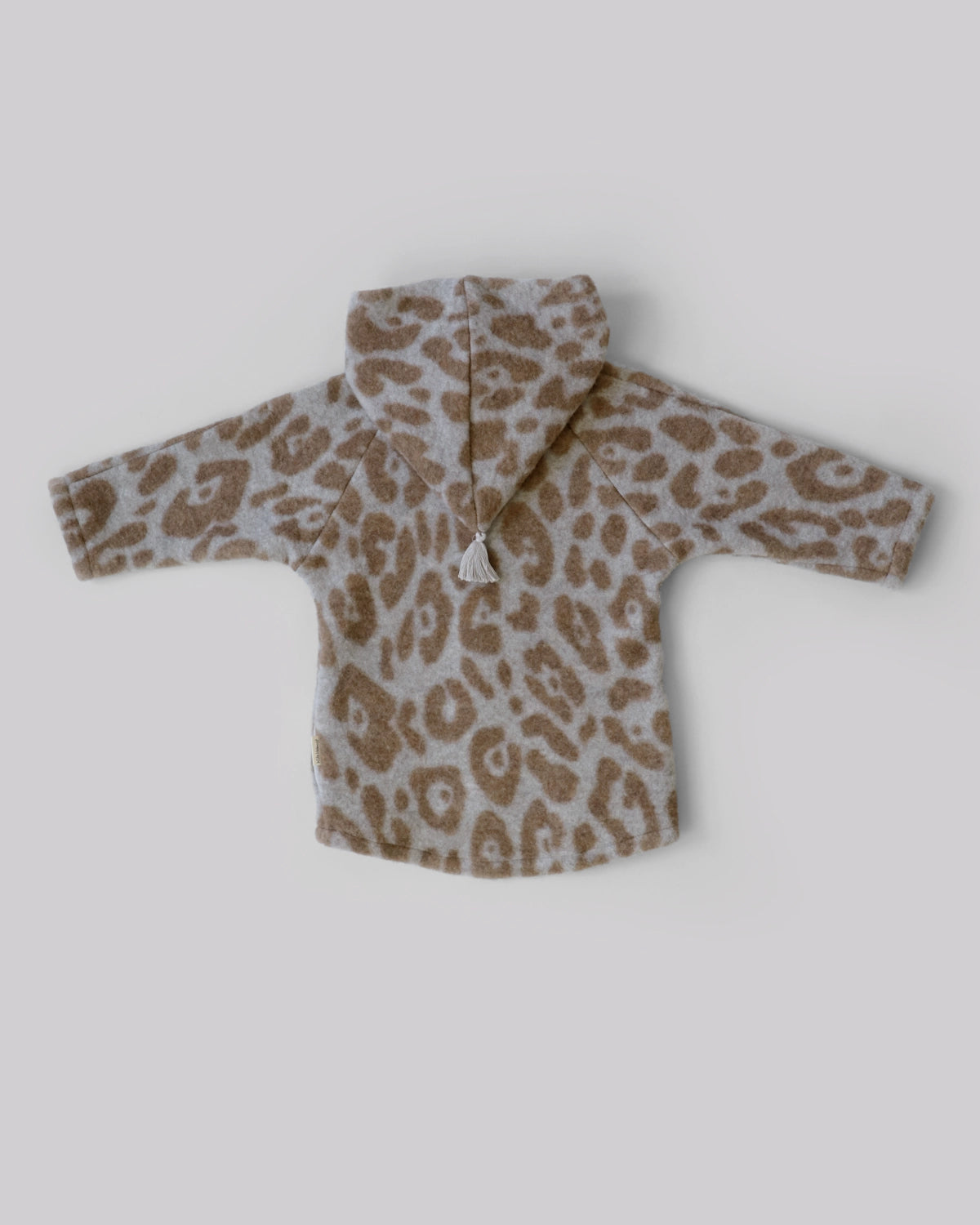 Wollfleece Jacke - Leo Beige