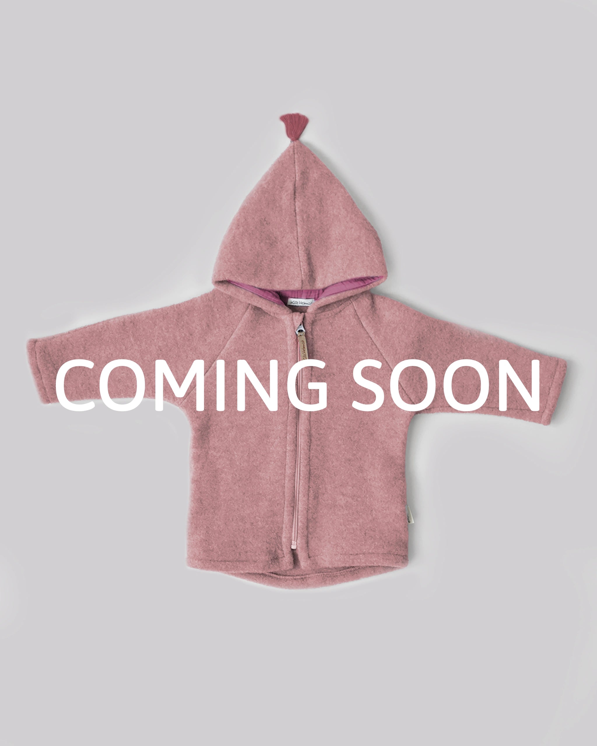 Wollfleece Jacke - Cloudy Rose/Rose