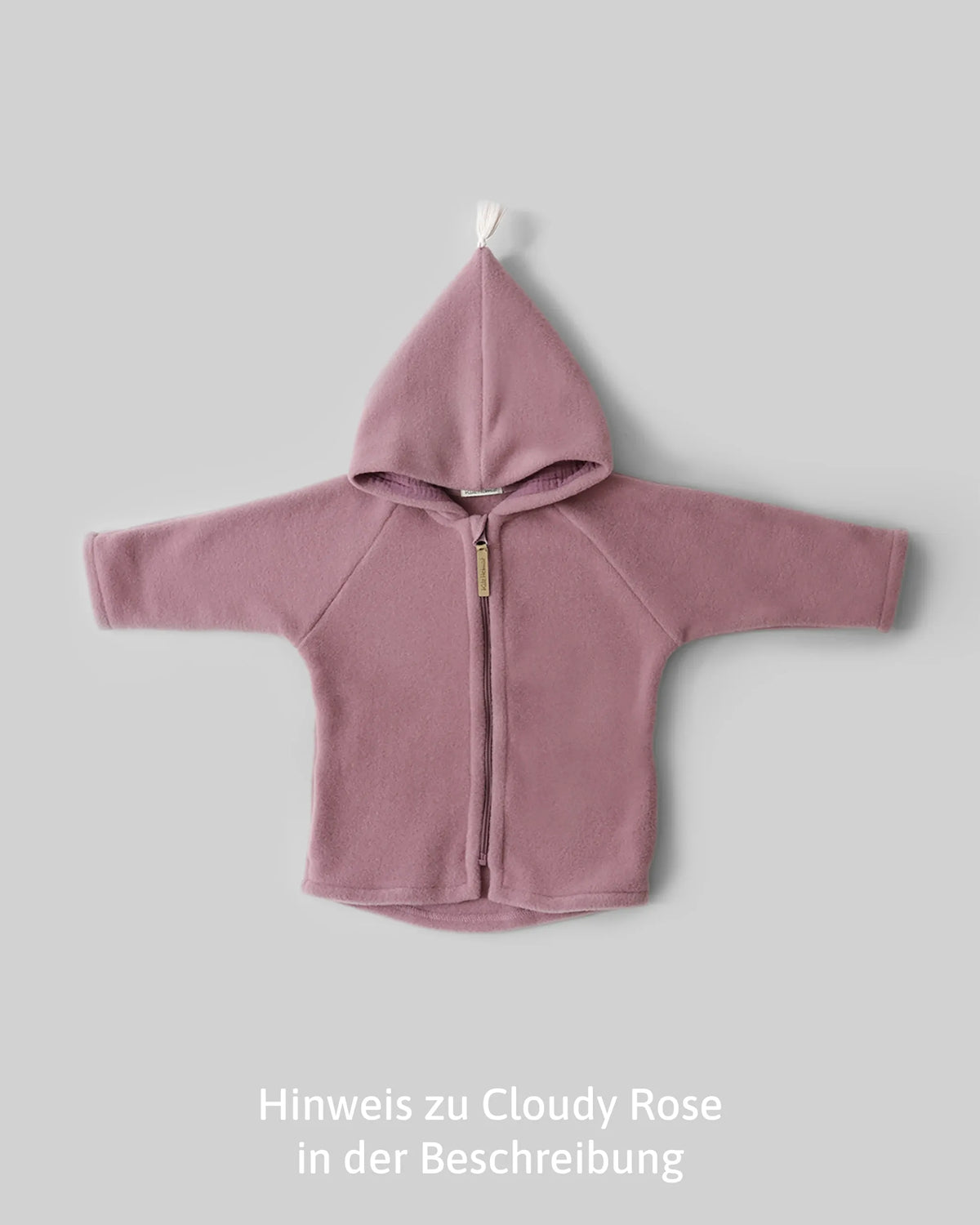 Wollfleece Jacke - Cloudy Rose/Rose