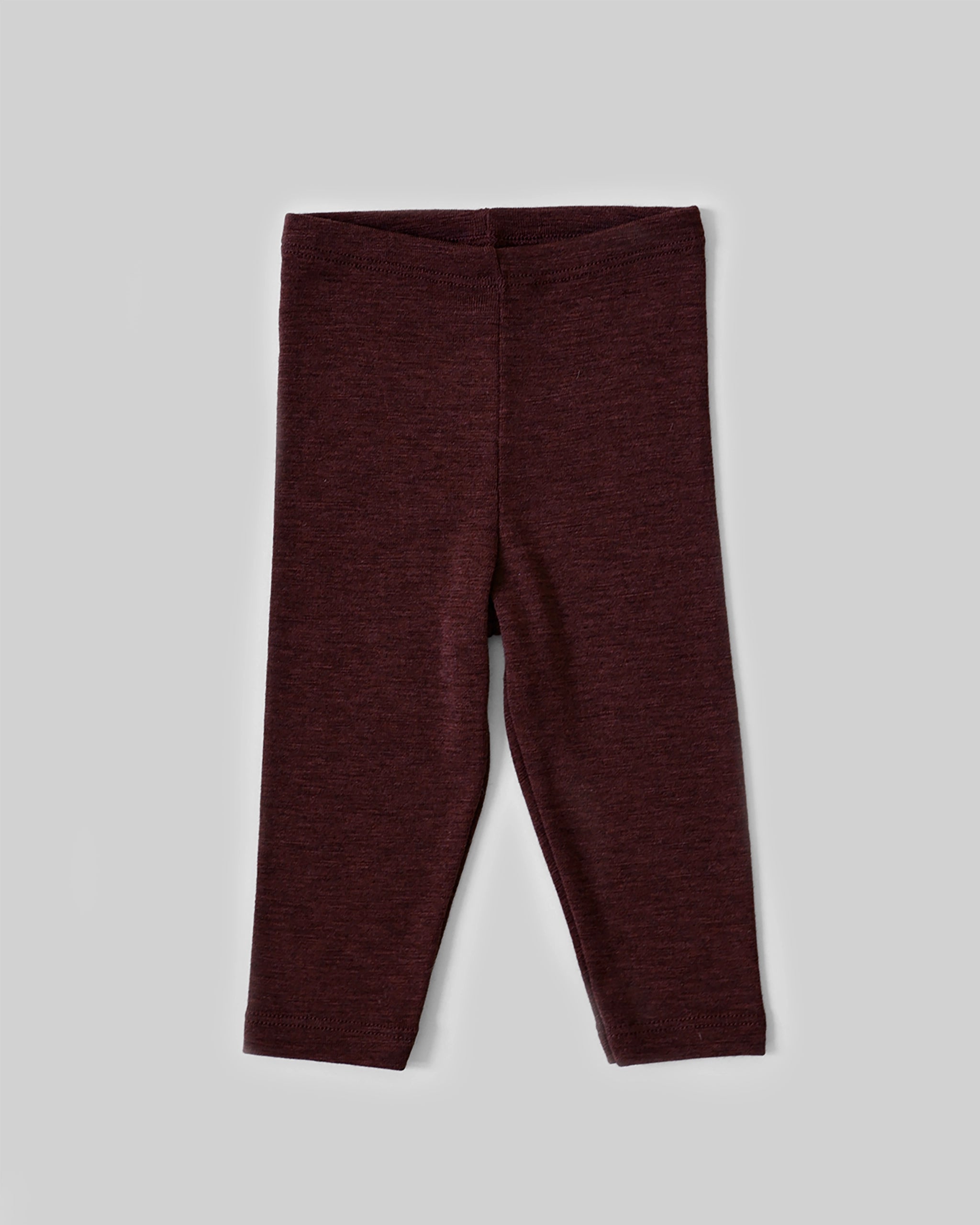 Bio-Merino Leggings - Burgundy