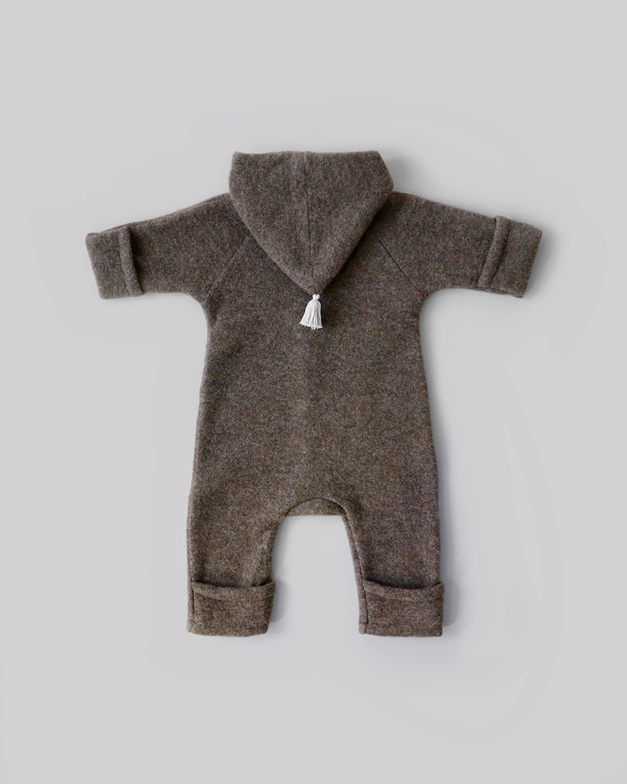 Wollfleece Overall - Chocolate/Leo