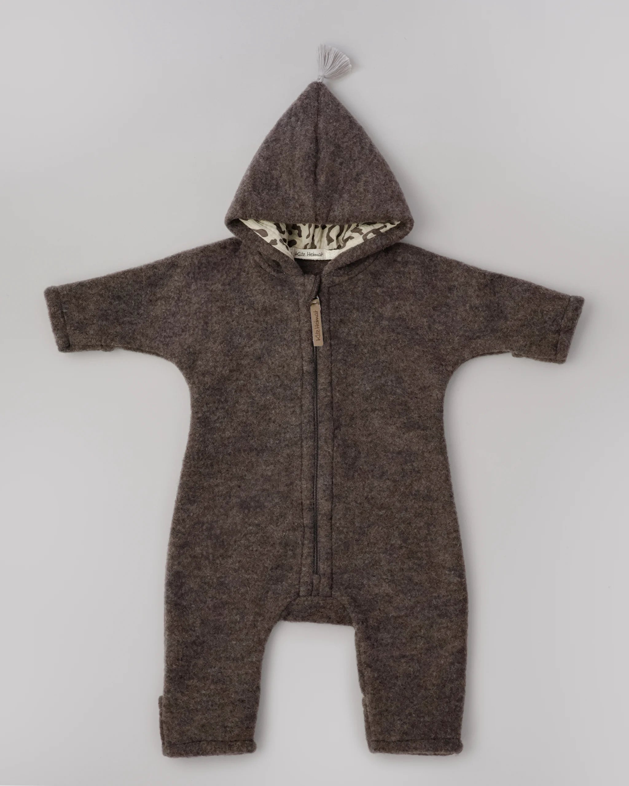 Wollfleece Overall - Chocolate/Leo