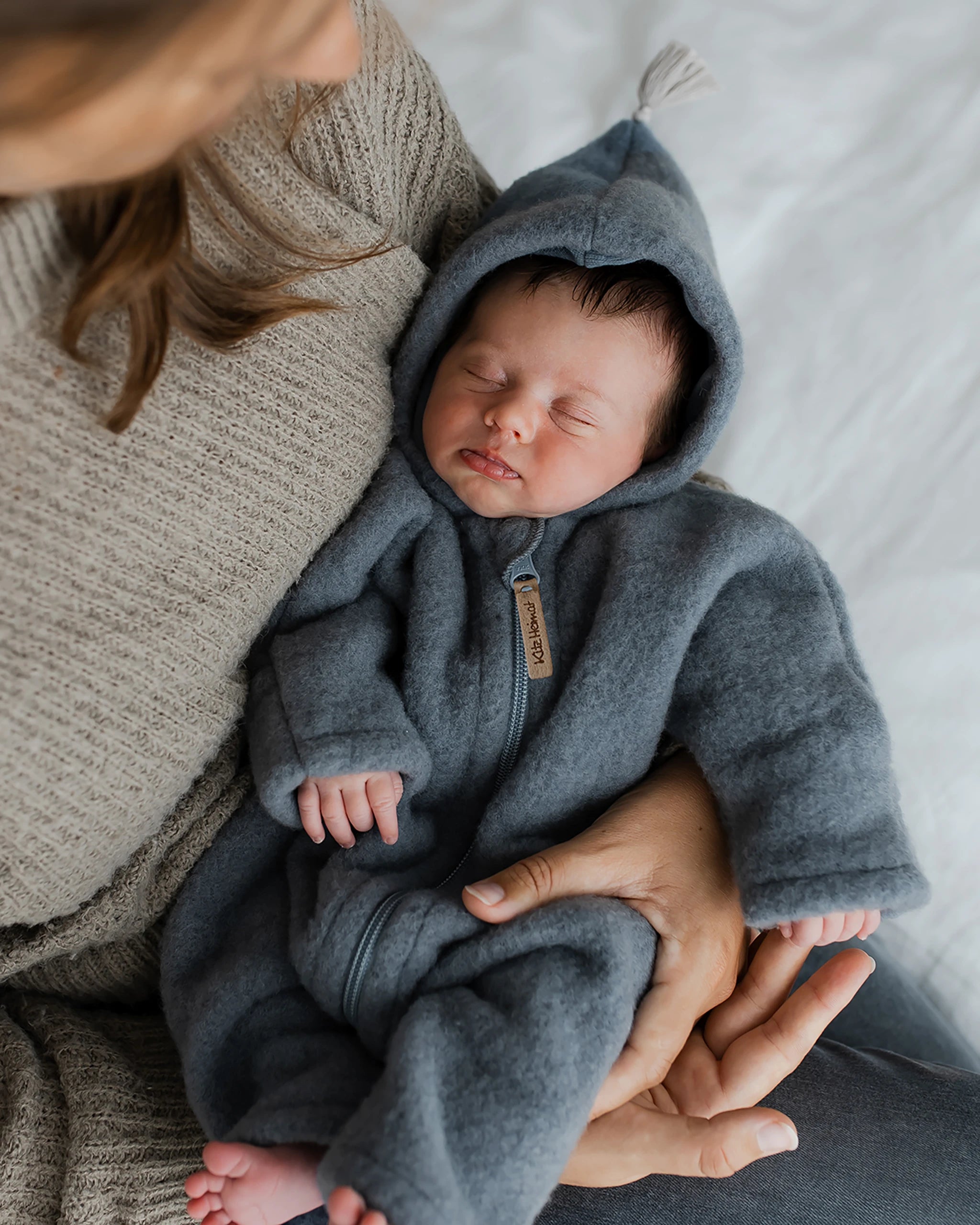 Wollfleece Overall - Cloudy Blue/Blue