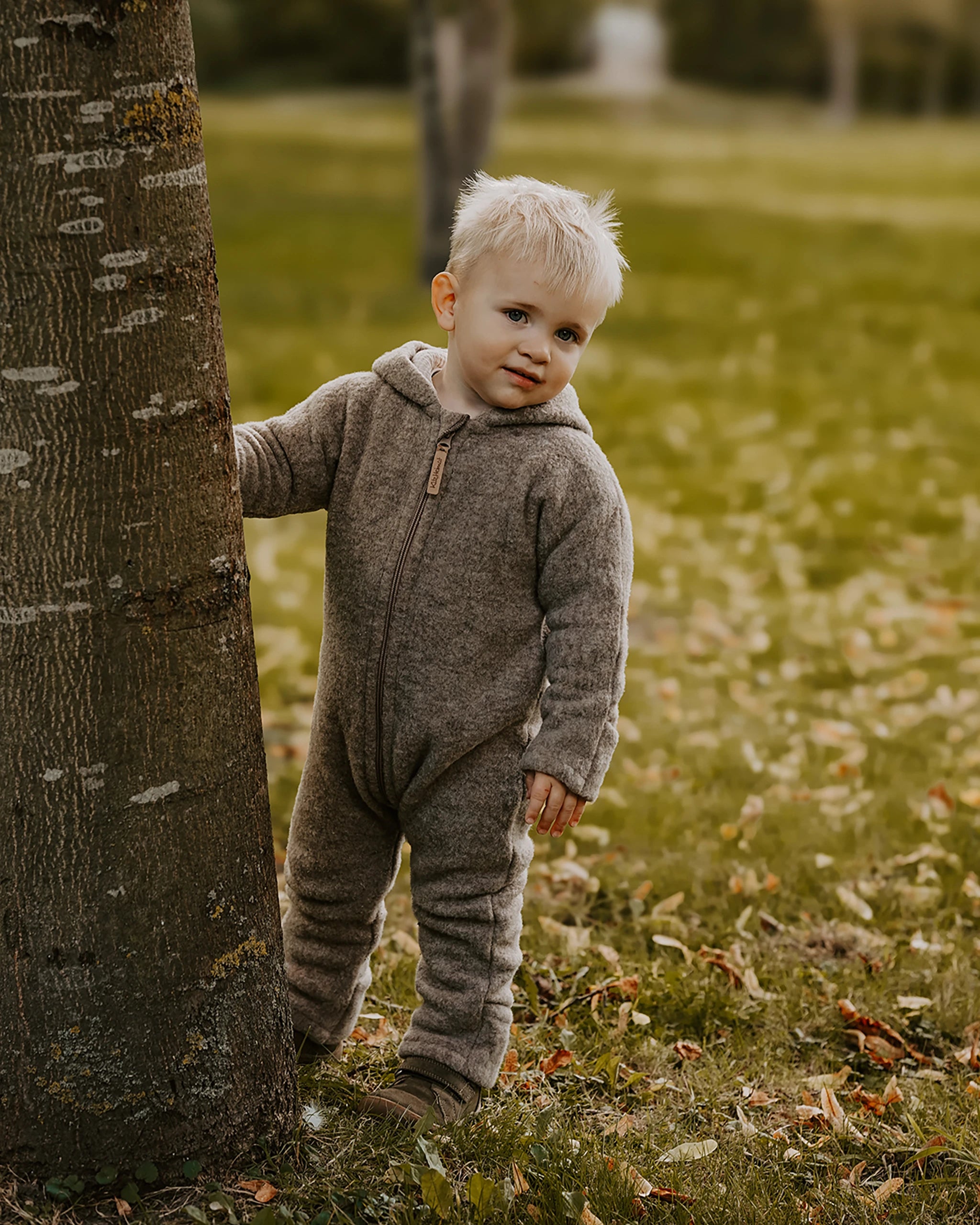 Wollfleece Overall - Greige/Nude