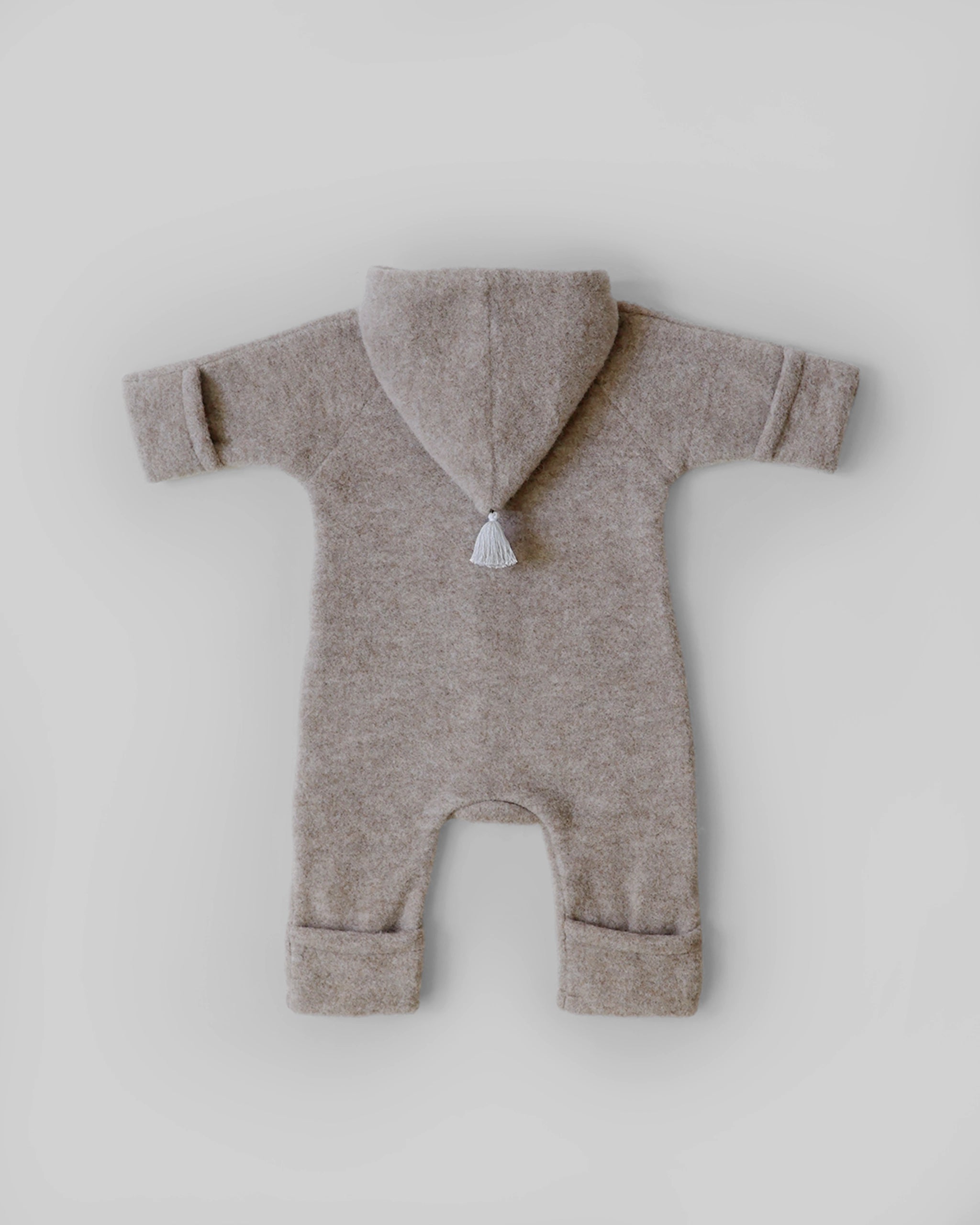 Wollfleece Overall - Greige/Leo