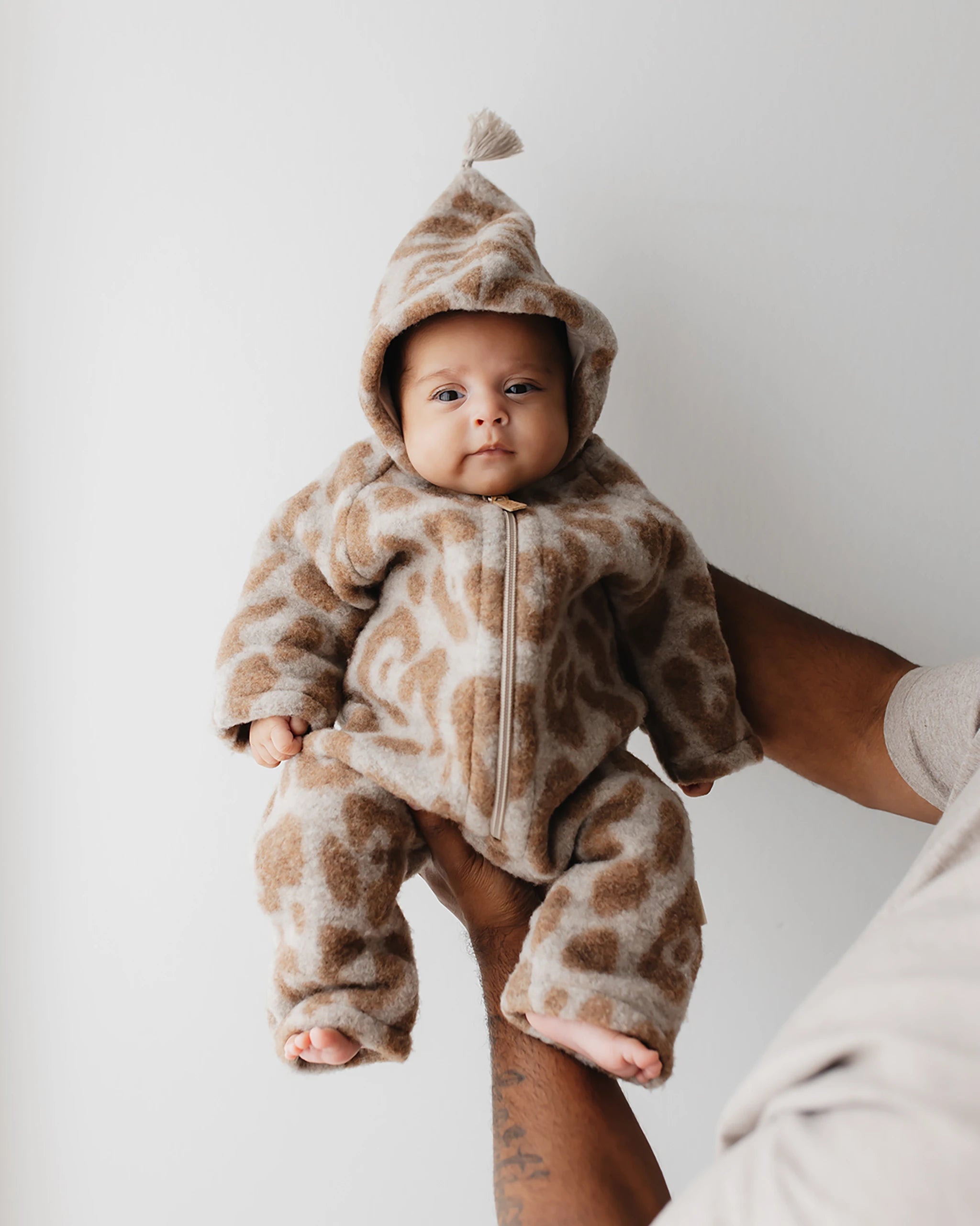 Wollfleece Overall - Leo Beige