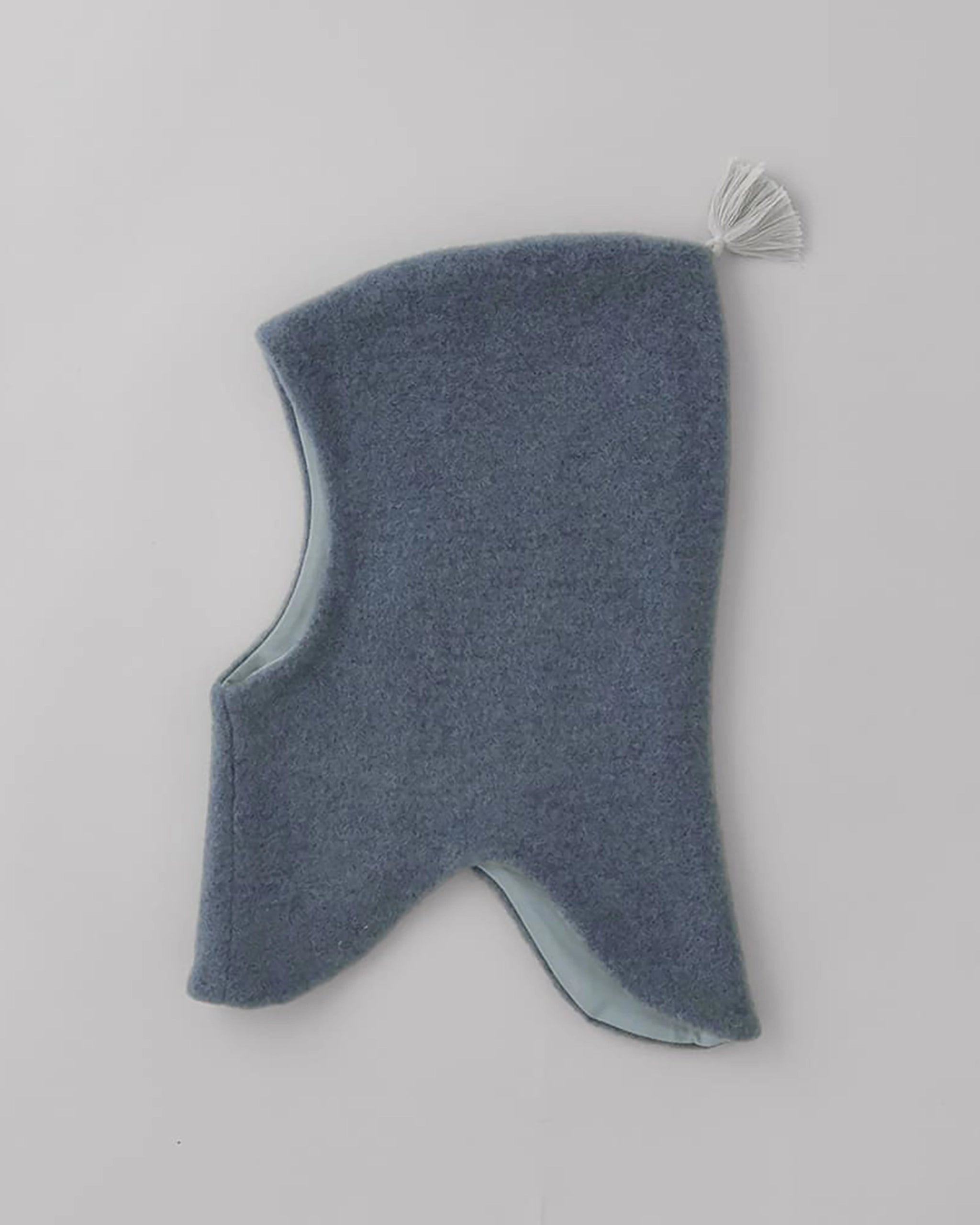 Wollfleece Schalmütze - Cloudy Blue/Blue