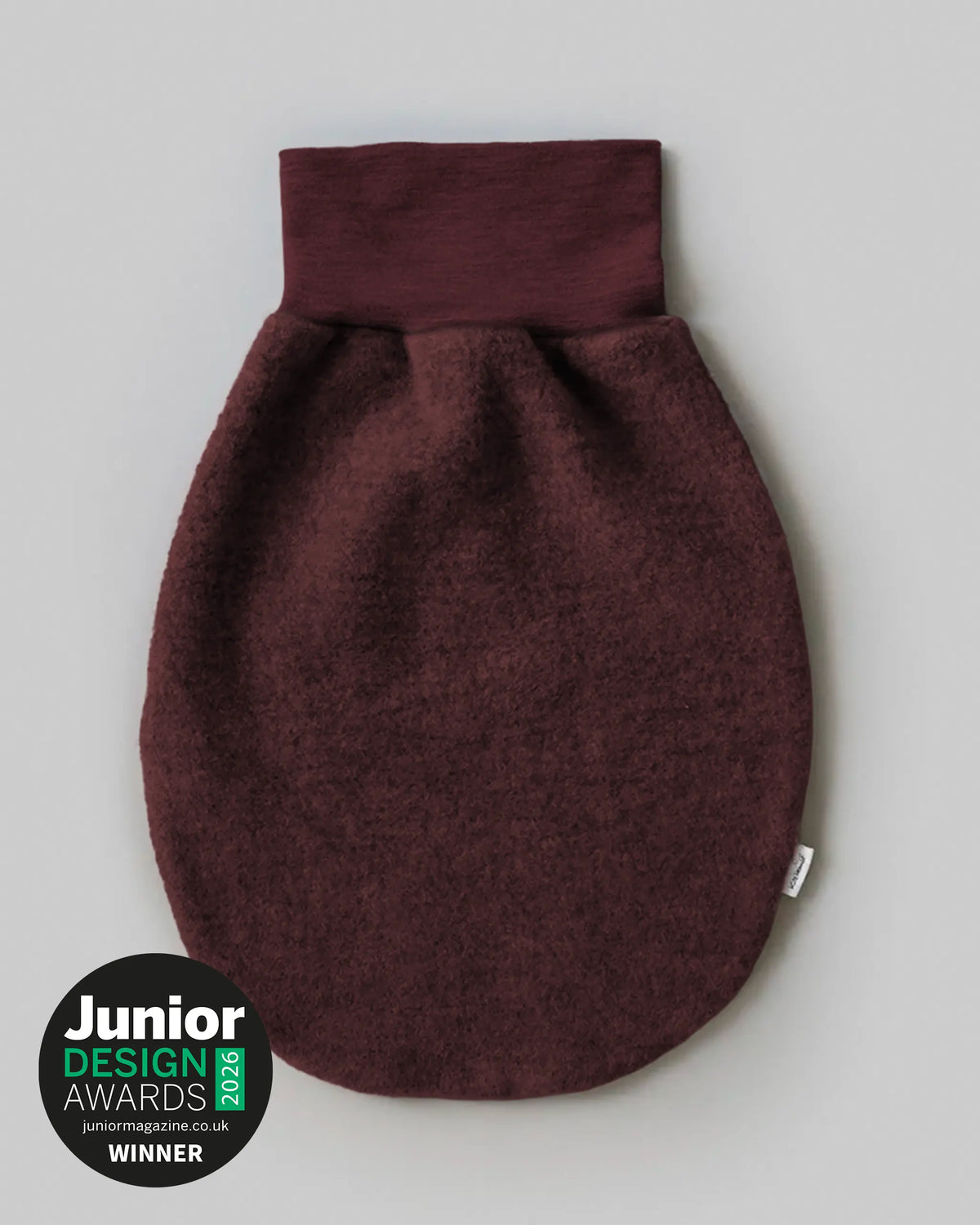 Wollfleece Schlaf- und Strampelsack - Burgundy