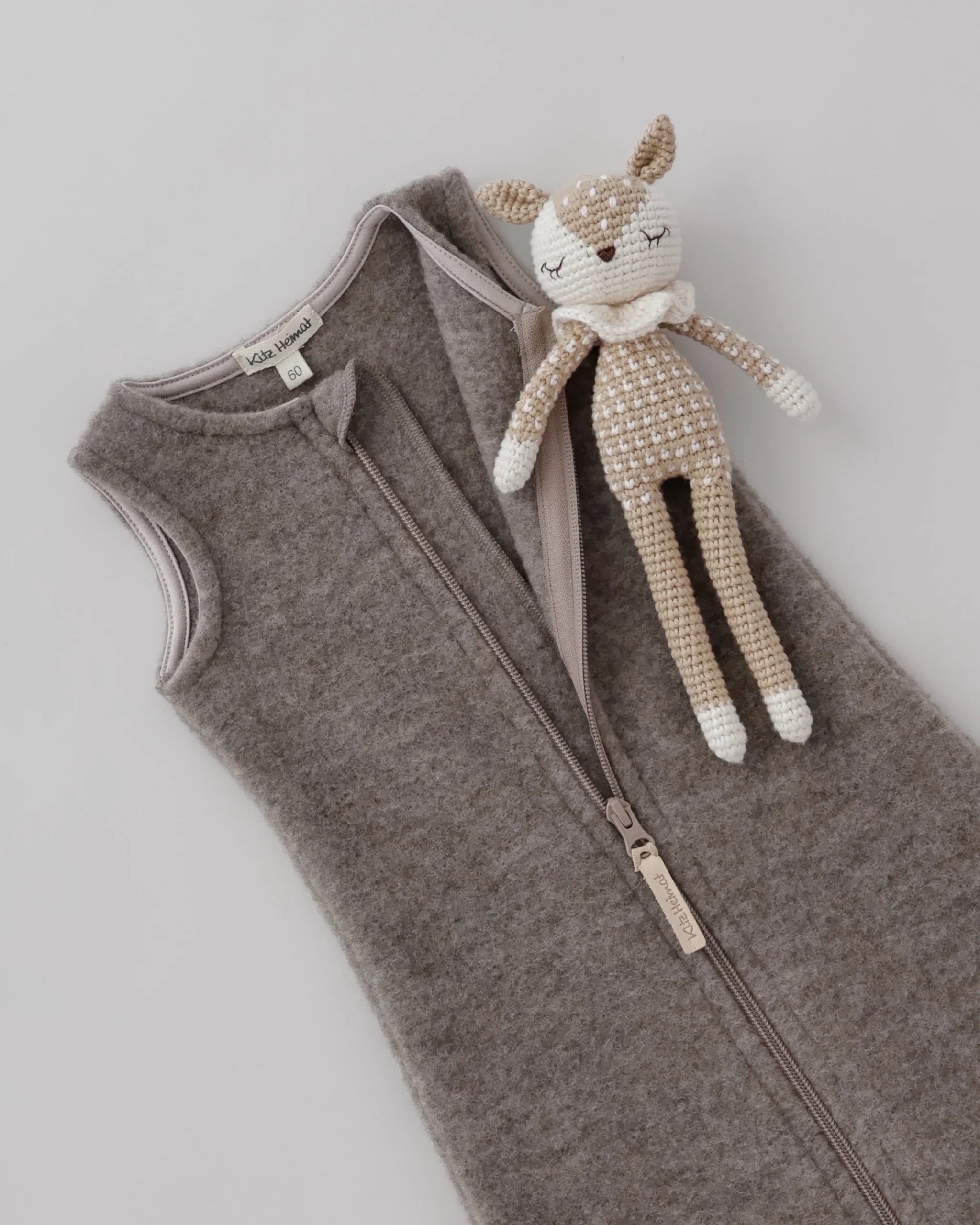 Woolfleece Schlafsack - Greige