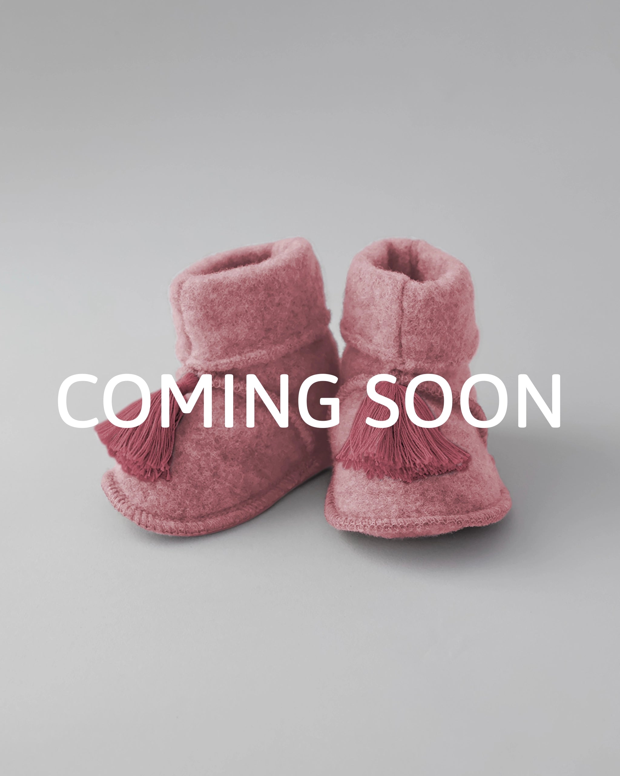 Wollfleece Trageschuhe - Cloudy Rose