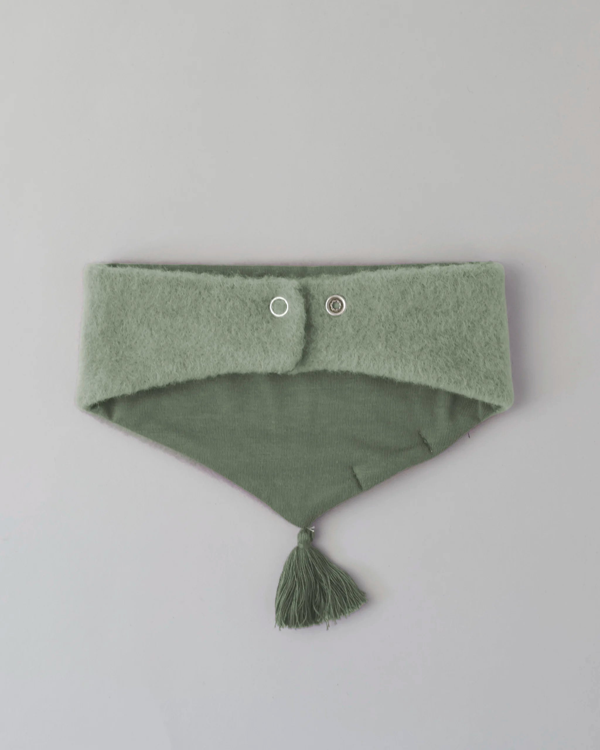 Wollfleece Schal Cloudy - Frost Green/Green
