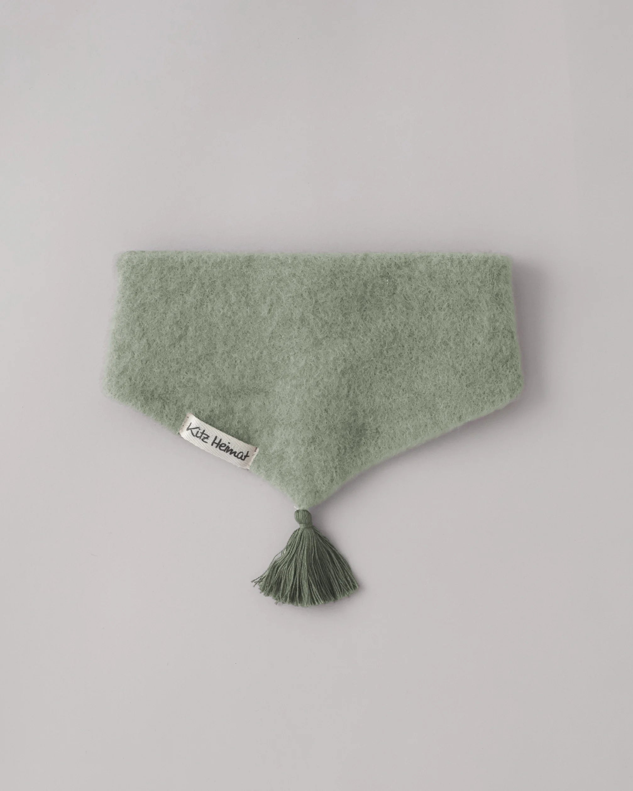 Wollfleece Schal Cloudy - Frost Green/Green