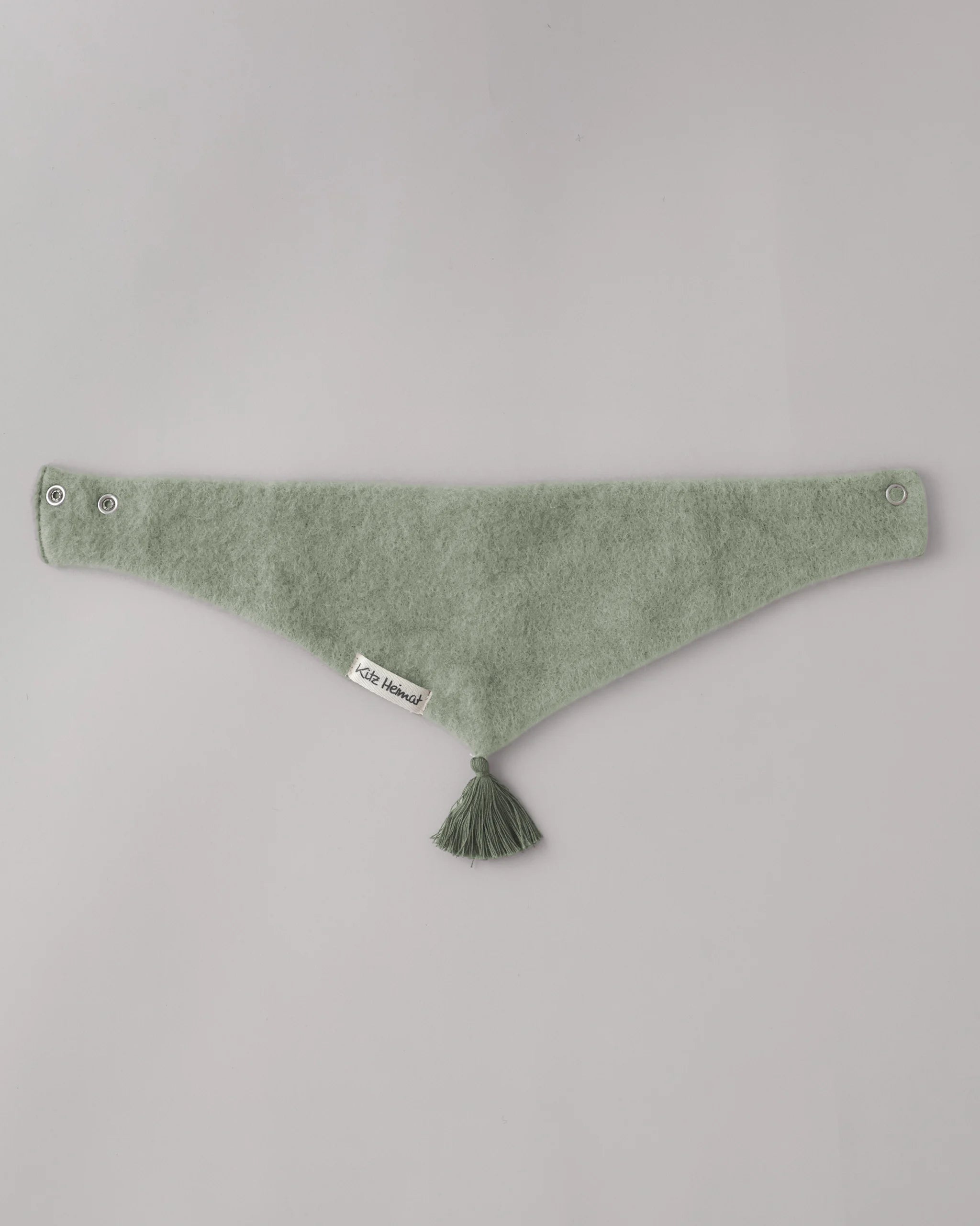 Wollfleece Schal Cloudy - Frost Green/Green