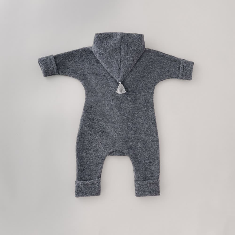 Wollfleece Overall - Grey/Dark Grey