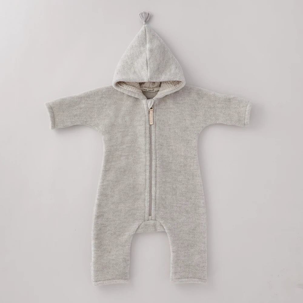 Wollfleece Overall - Nude/Nude