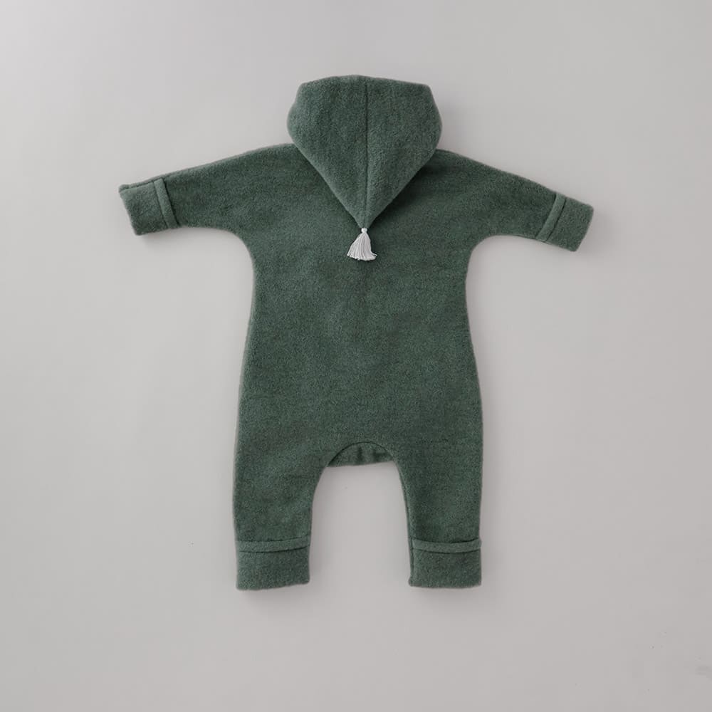 Wollfleece Overall - Pine/Frosty Green