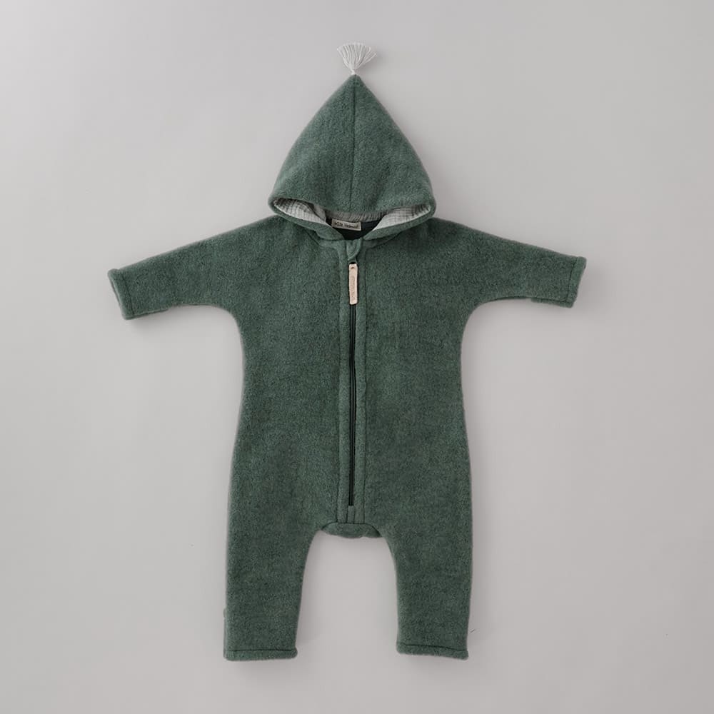 Wollfleece Overall - Pine/Frosty Green