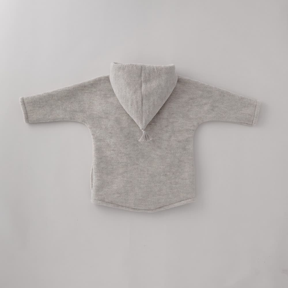 Jacke - Nude/Nude aus Bio-Merinofleece