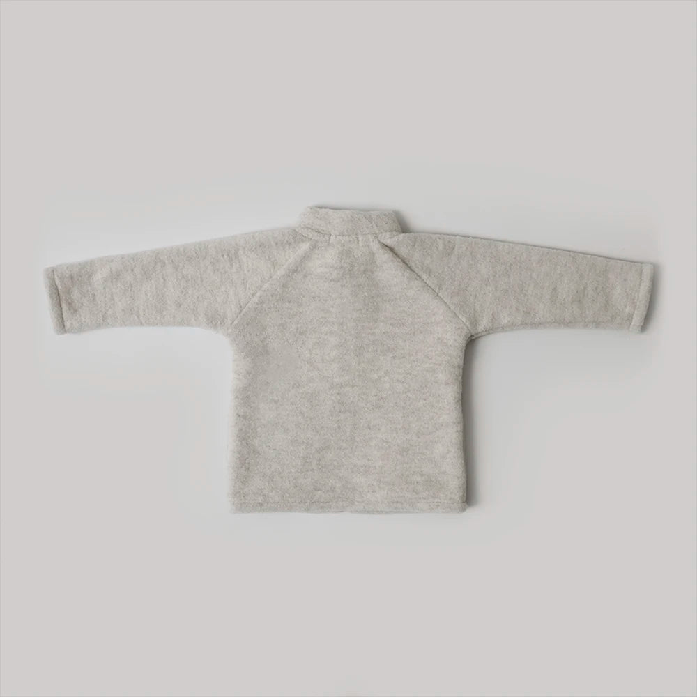 Jacke - Nude - Bio-Merinofleece
