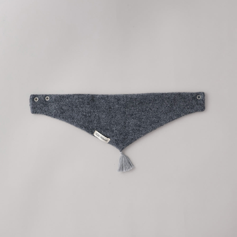 Wollschal - Grey/Dark Grey