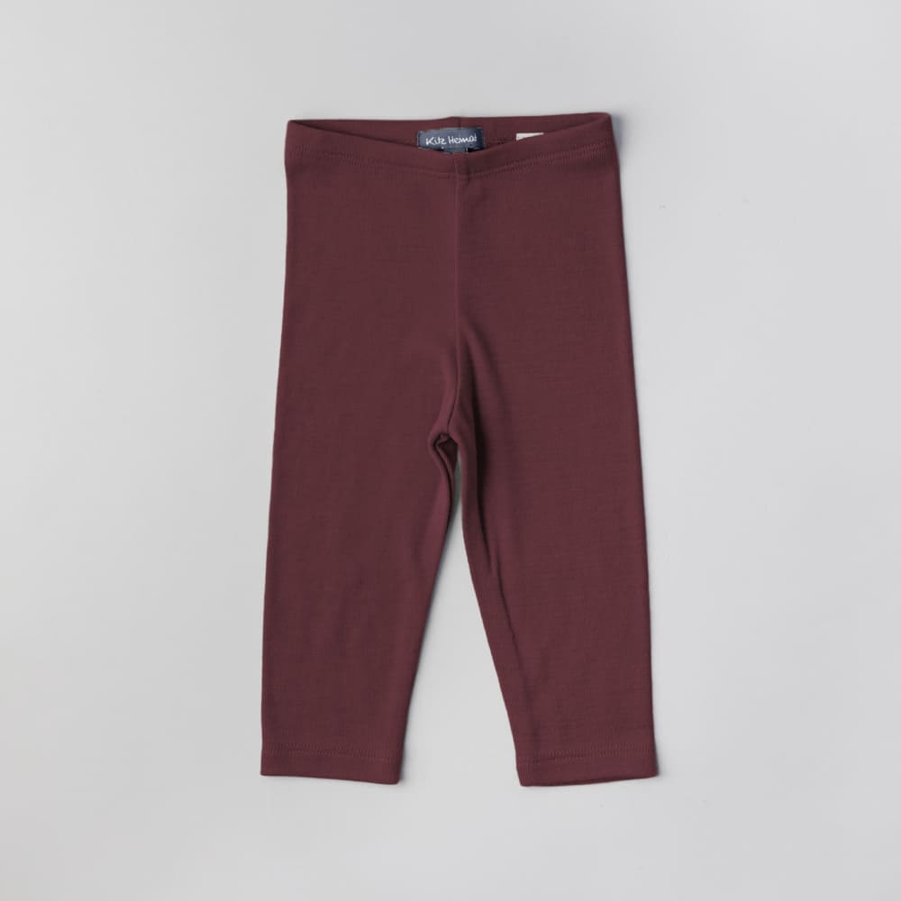 Leggings Merino Burgundy