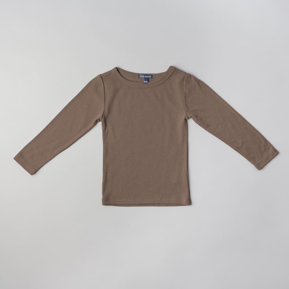 Shirt Merino - Dark Moccha