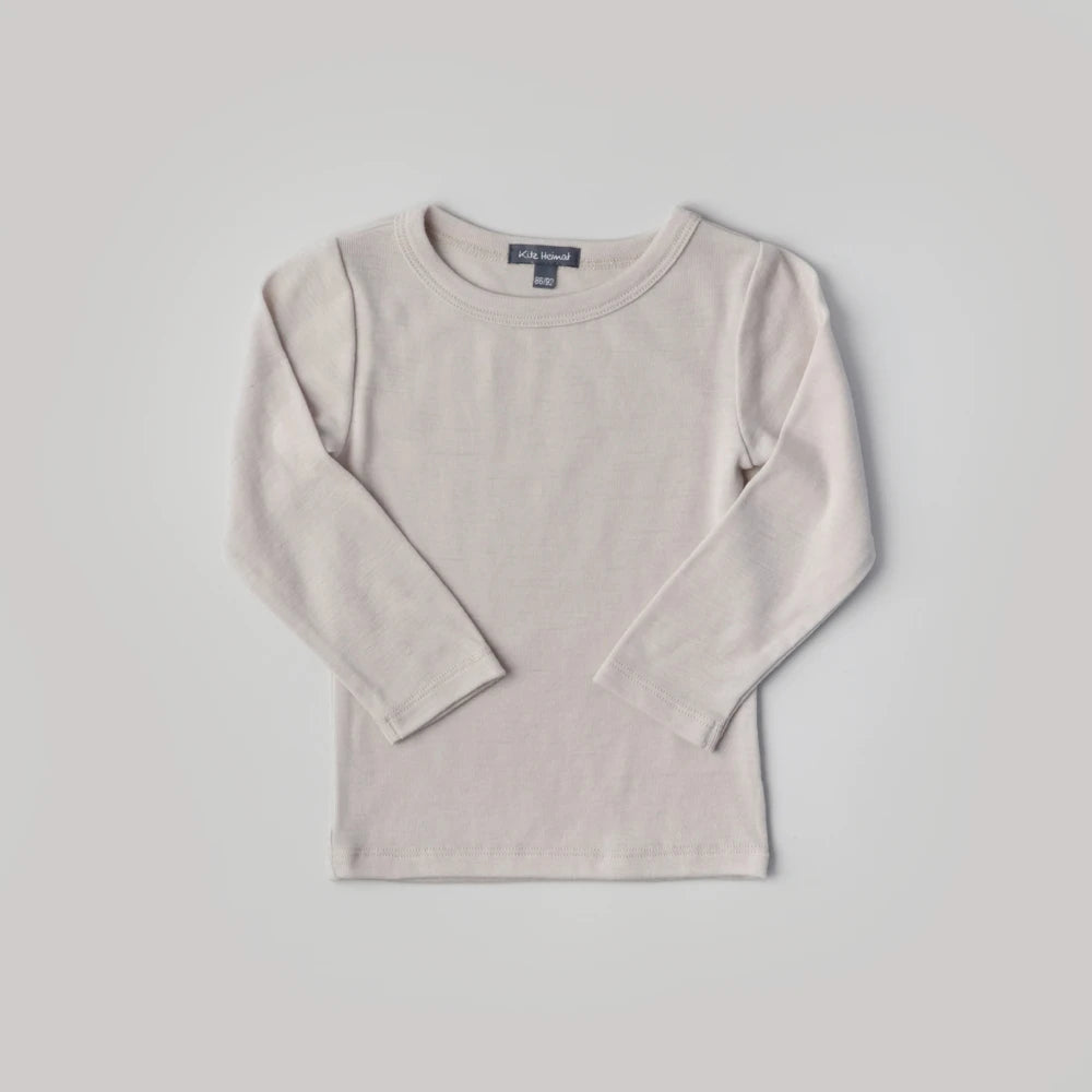 Damen Shirt Merino - Nude