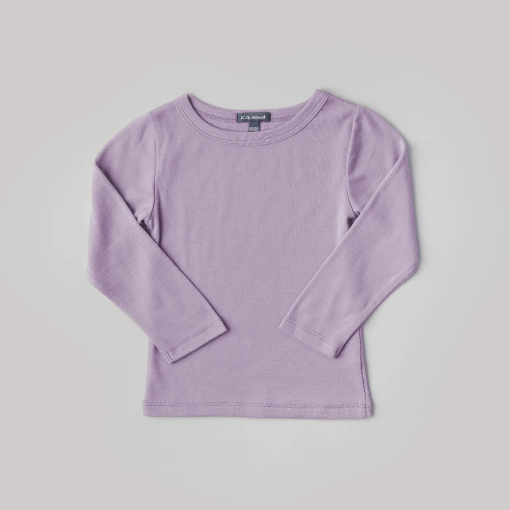 Damen Shirt Merino - Lavender