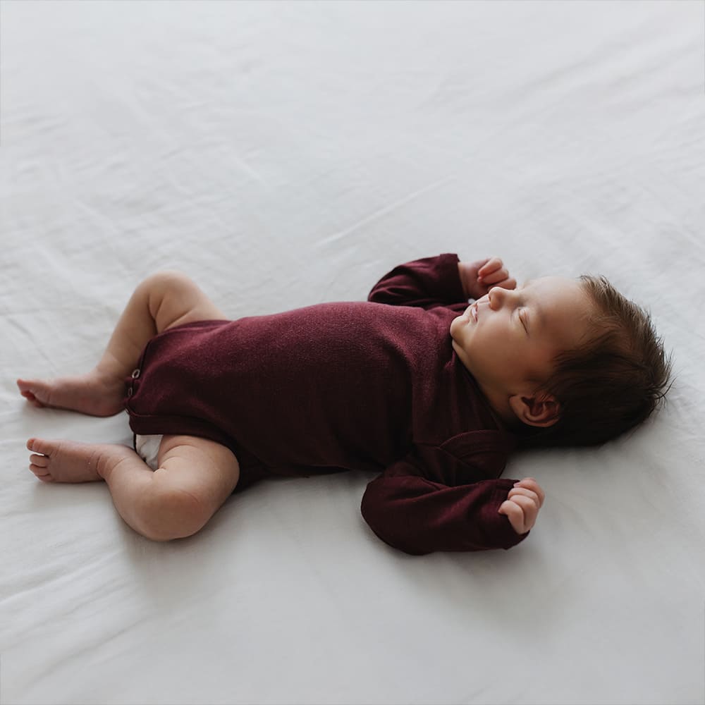 Body Merino - Burgundy