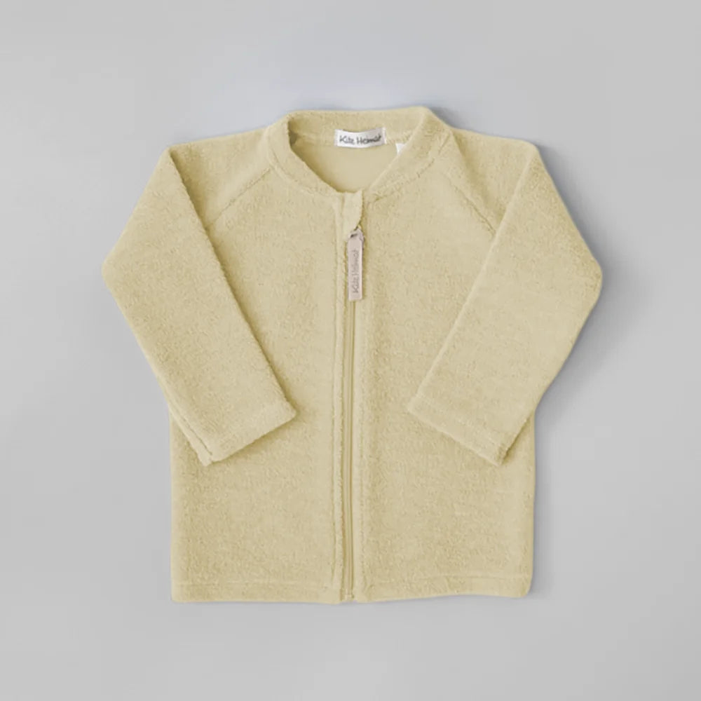 Wollfrottee Jacke - Butter Yellow