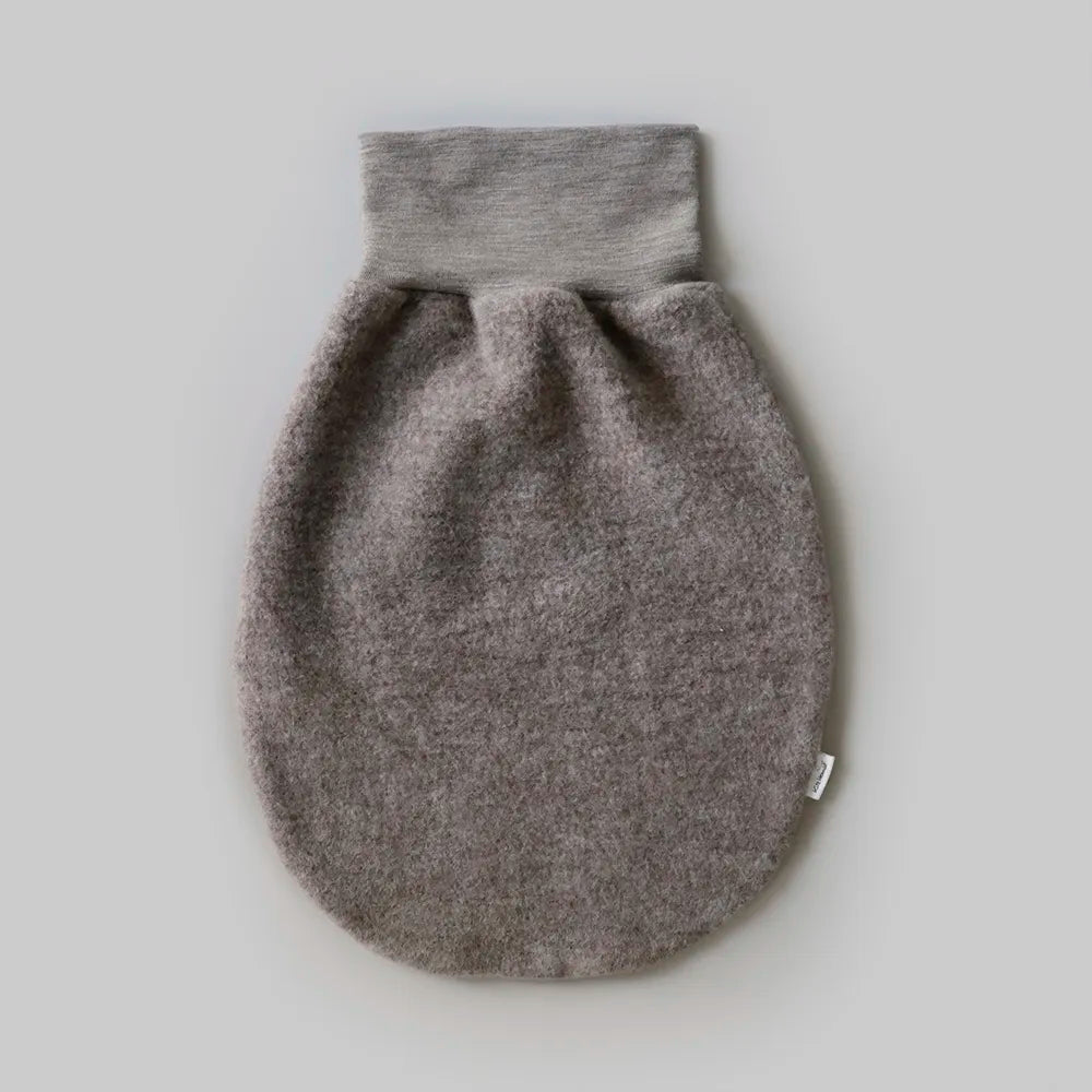 Wollfleece Schlaf- und Strampelsack - Greige