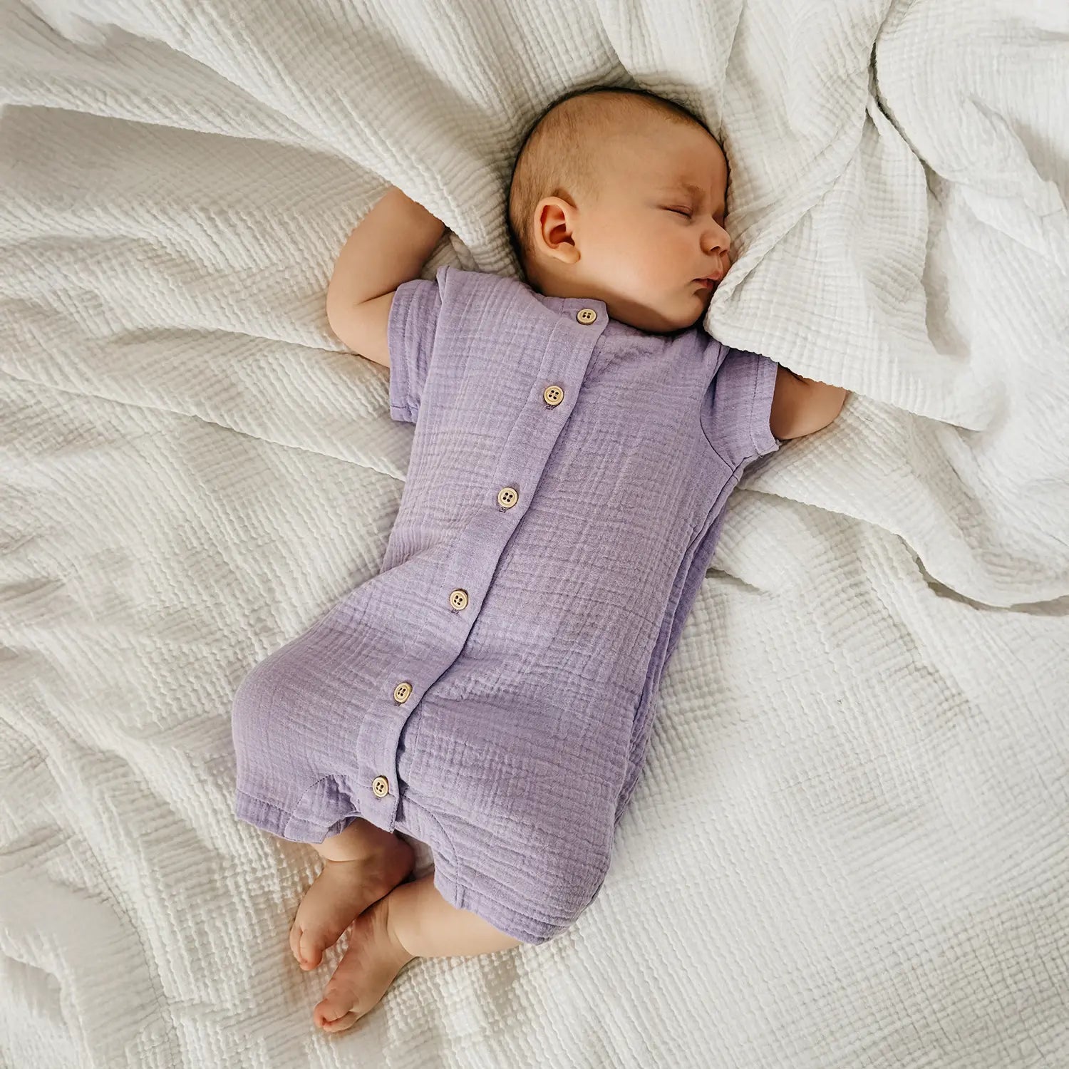 Overall Musselin - Soft Lilac