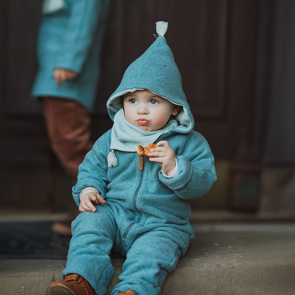 Overall - Ocean aus Bio-Baumwollfleece